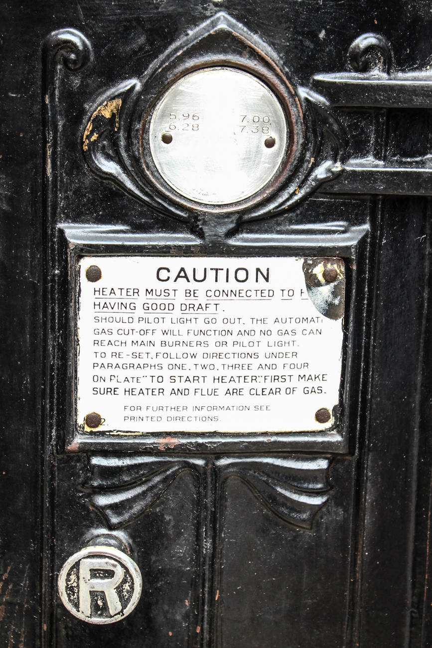 Ruud Automatic Water Heater Outdoor Fireplace/Grill