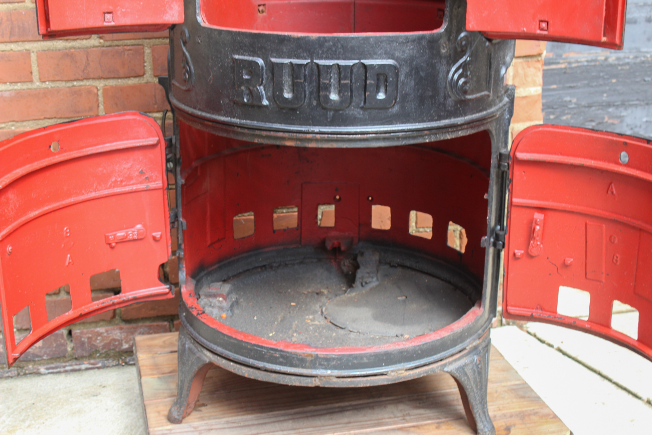 Ruud Automatic Water Heater Outdoor Fireplace/Grill
