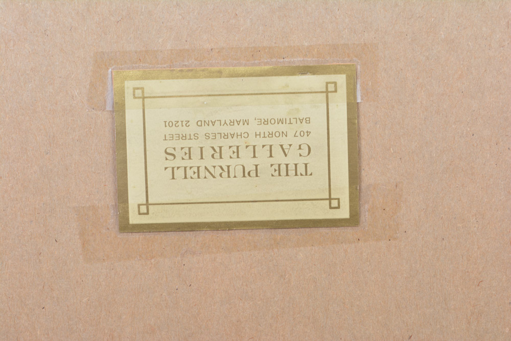 Amalie Rothschild Pen on Paper Cityscape Drawing