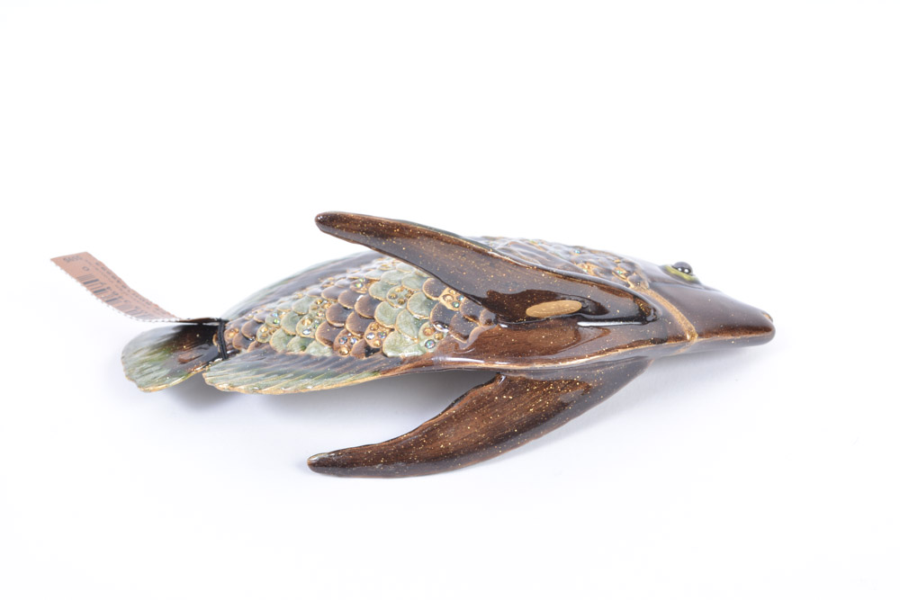 Jay Strongwater Japanese Angelfish Figurine