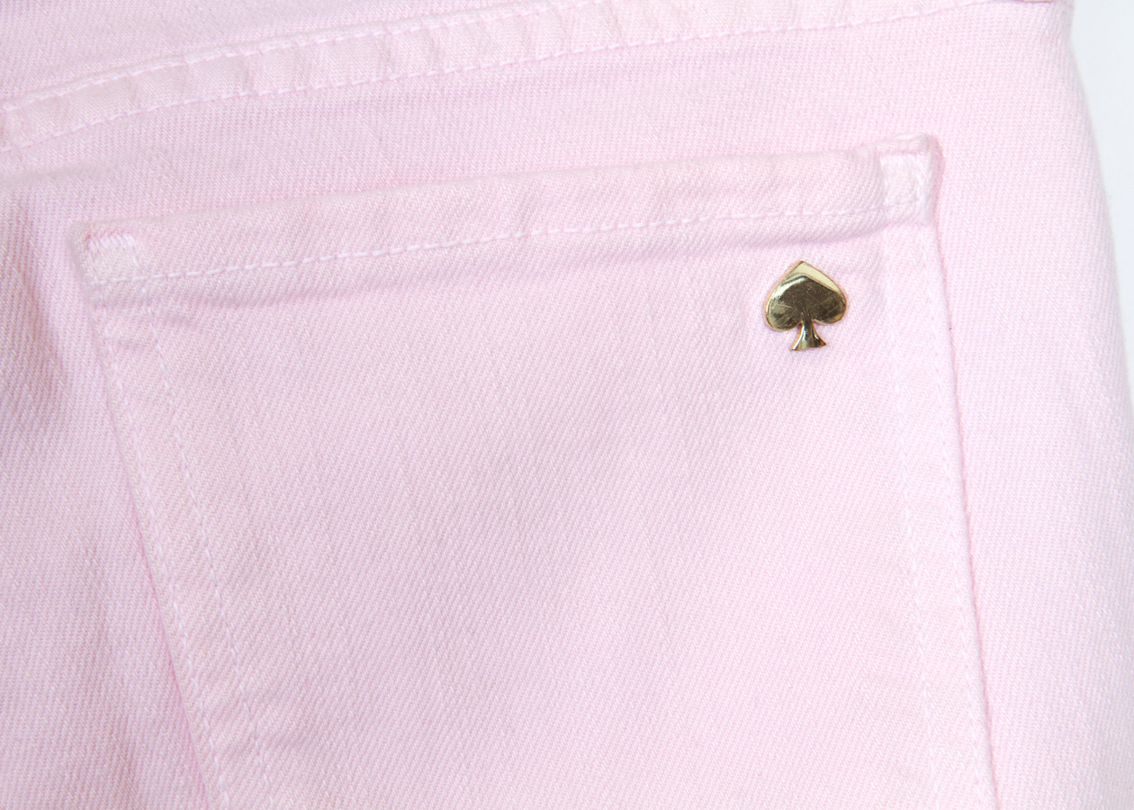 Two Pairs of Colorful Pants by Kate Spade and Tory Burch