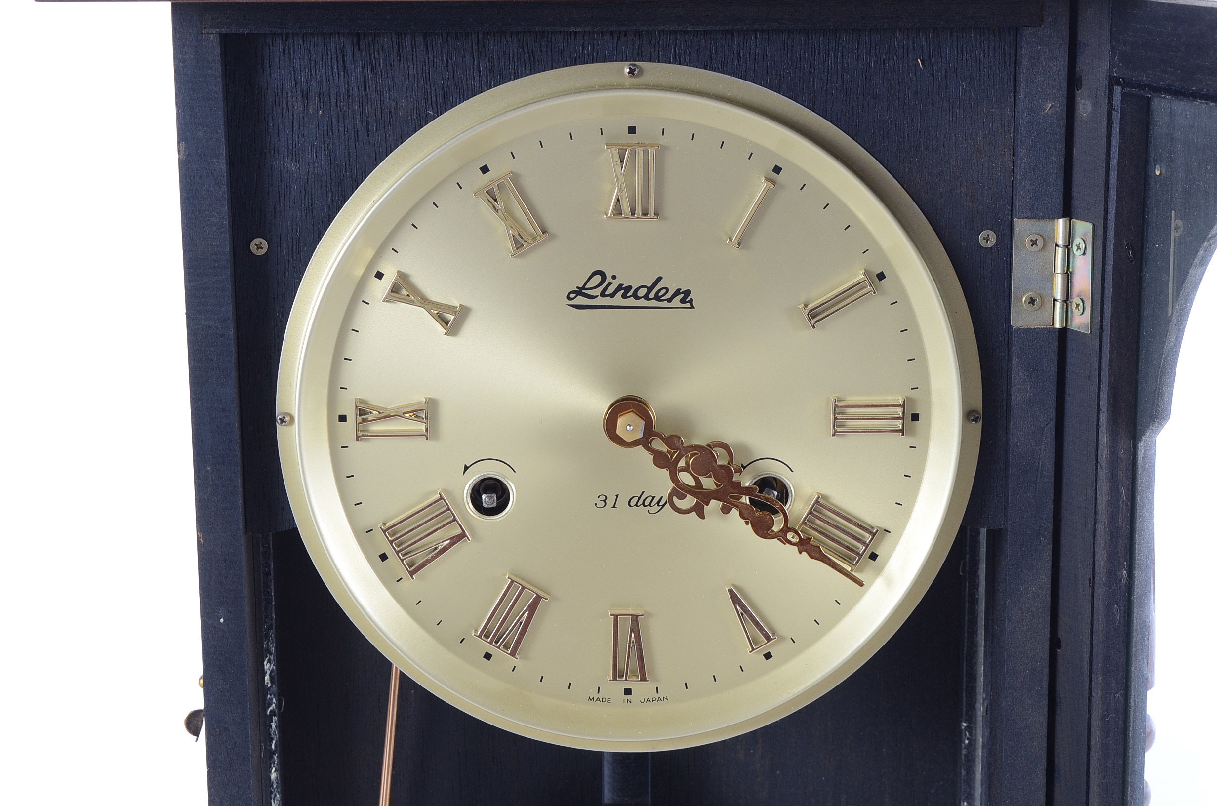 Linden 31 Day Chime Wall Clock