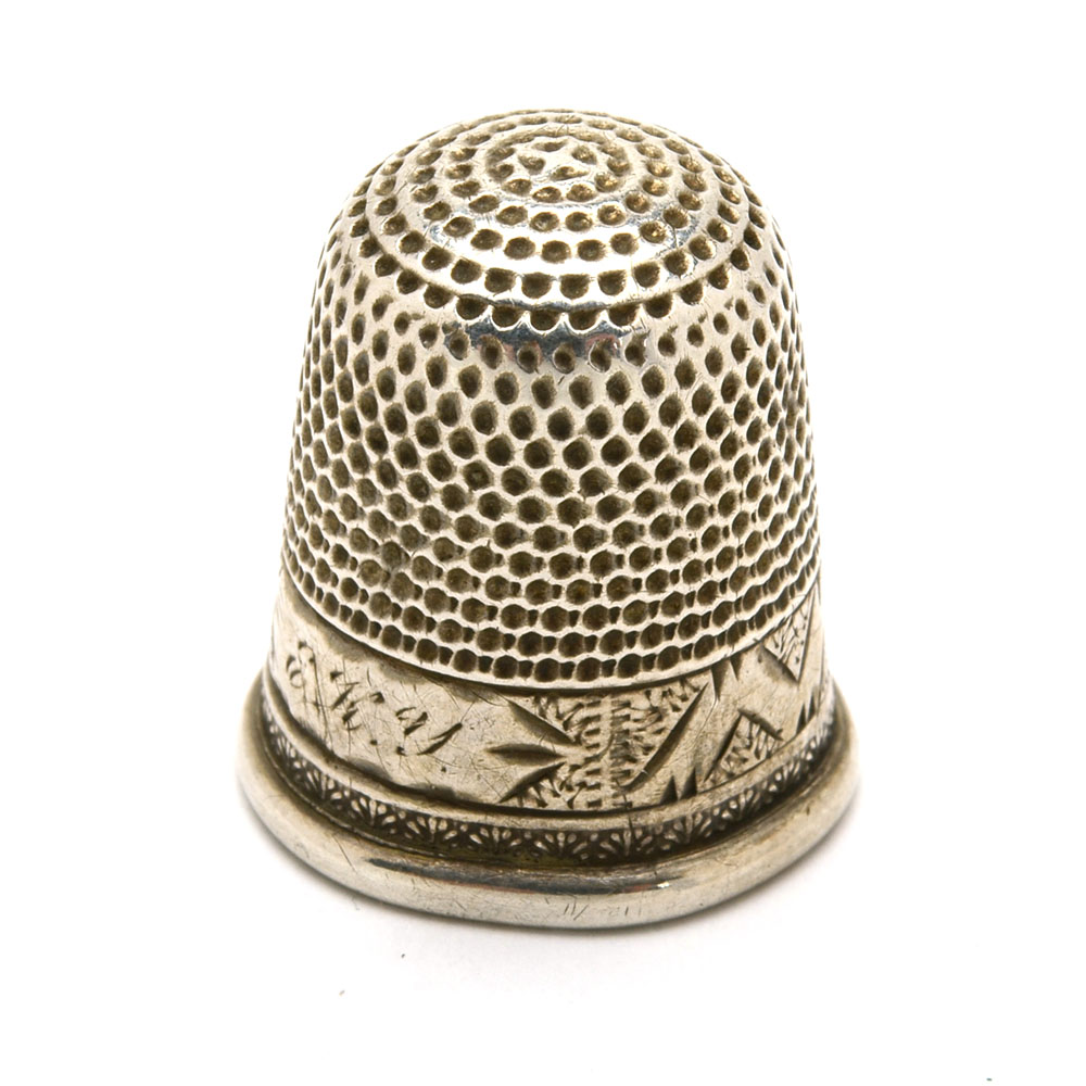 Vintage Sterling Silver Sewing Thimbles