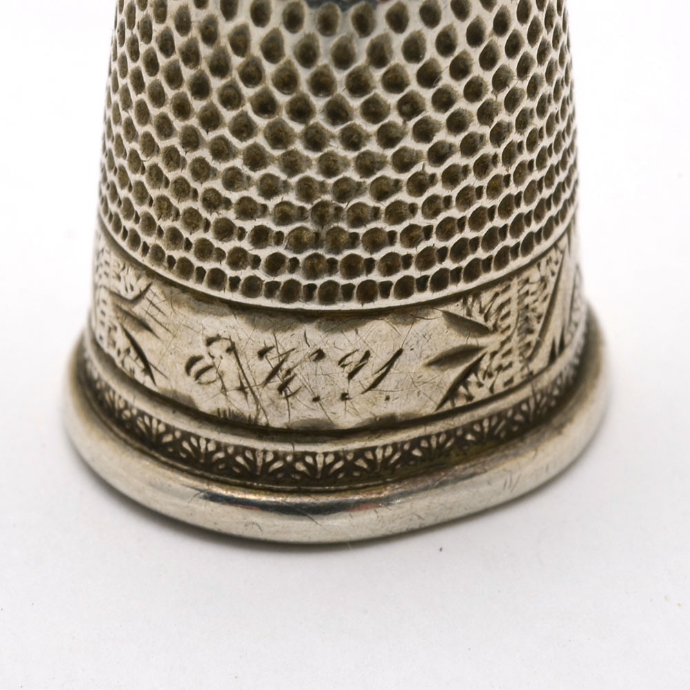 Vintage Sterling Silver Sewing Thimbles