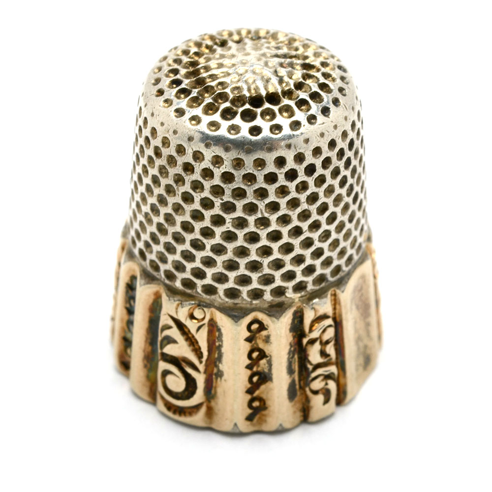 Vintage Sterling Silver Sewing Thimbles
