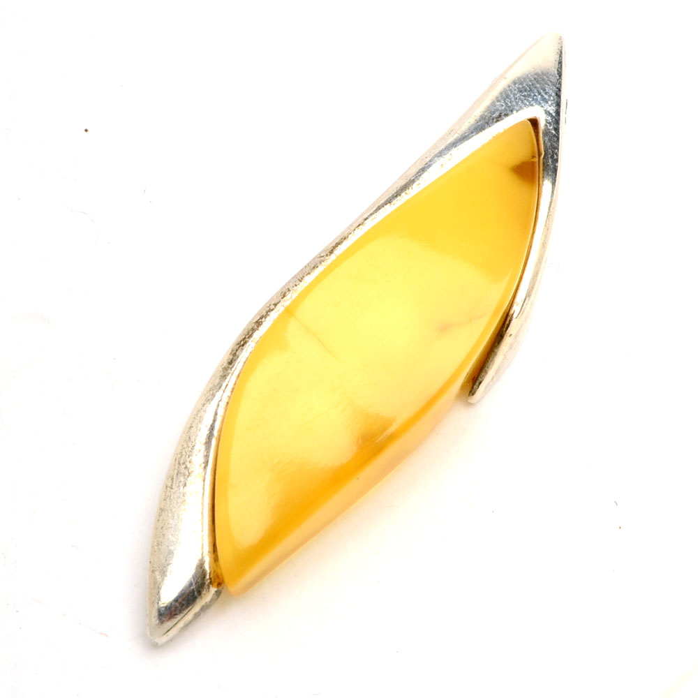 Vintage Sterling Silver and Amber Jewelry