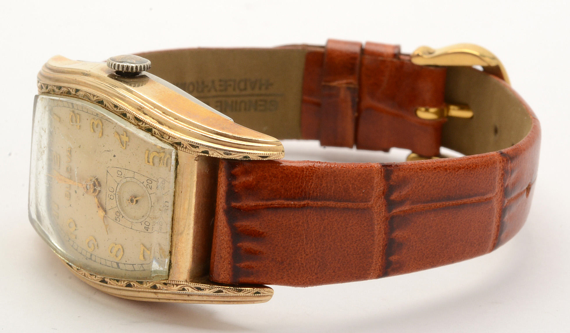 Vintage Bulova 10K Gold Plated Watch