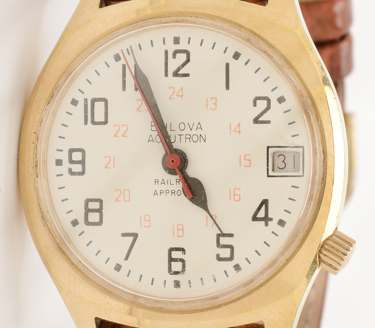 Vintage Bulova Accutron Railroad Approved Watch