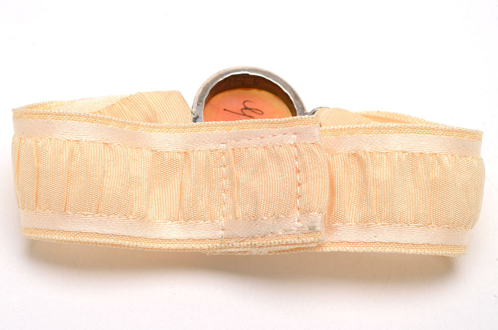 Vintage Signed Sterling Silver Carved Shell Cameo