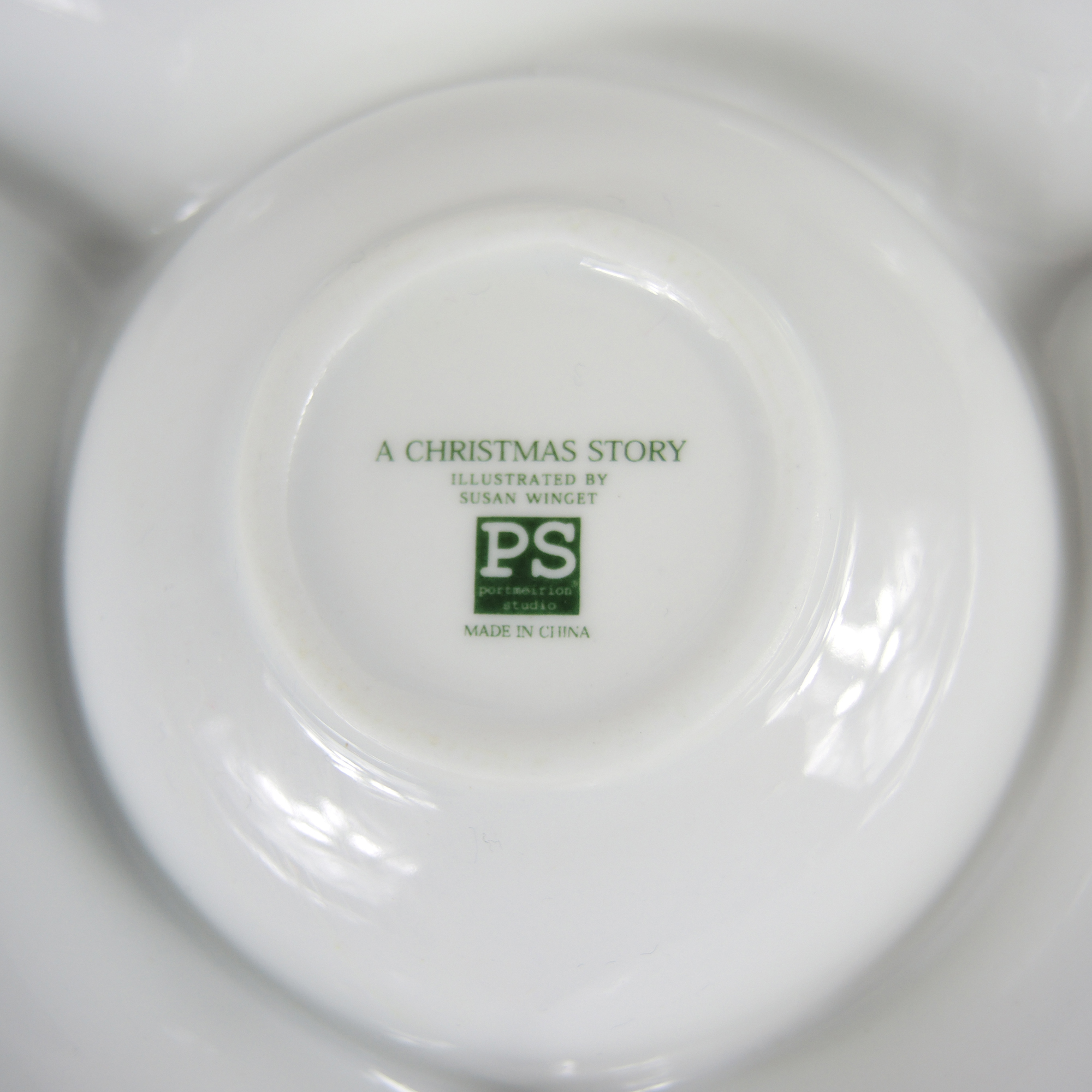 Susan Winget Christmas Story Tableware by Portman Studio