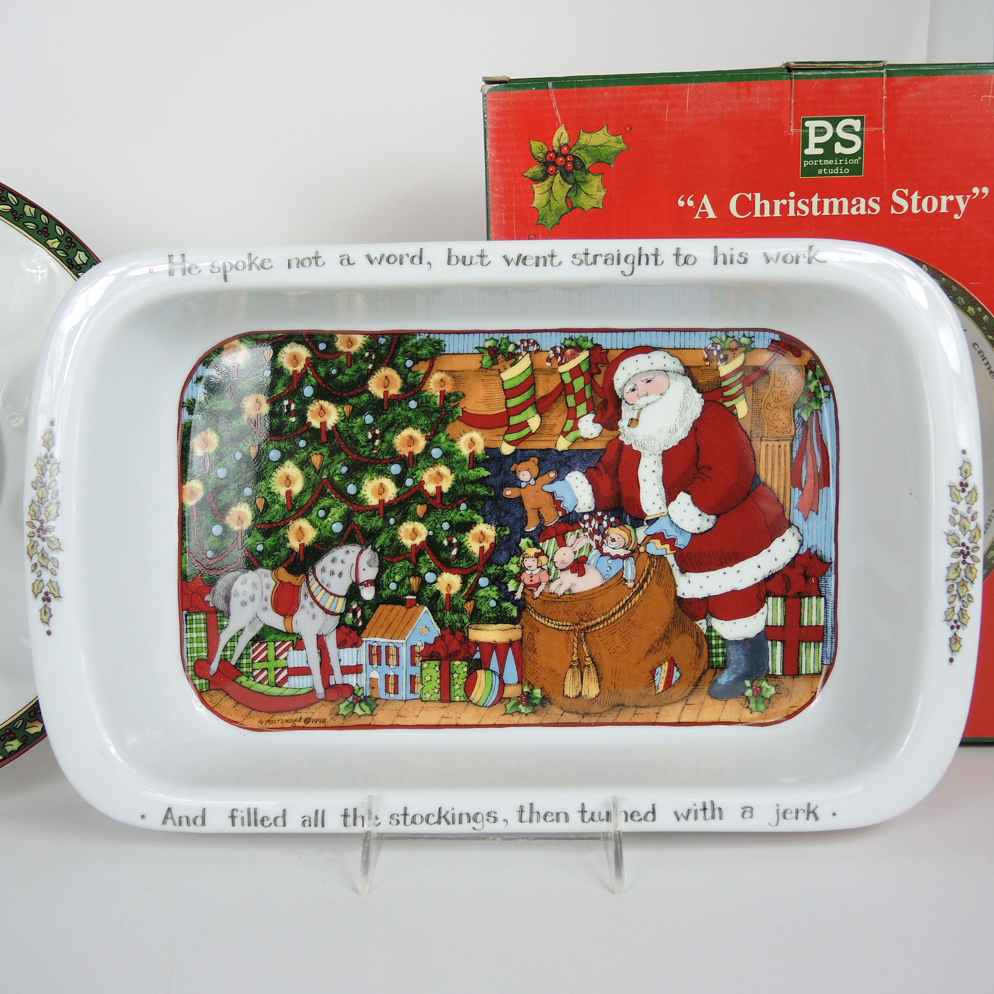 Susan Winget Christmas Story Tableware by Portman Studio