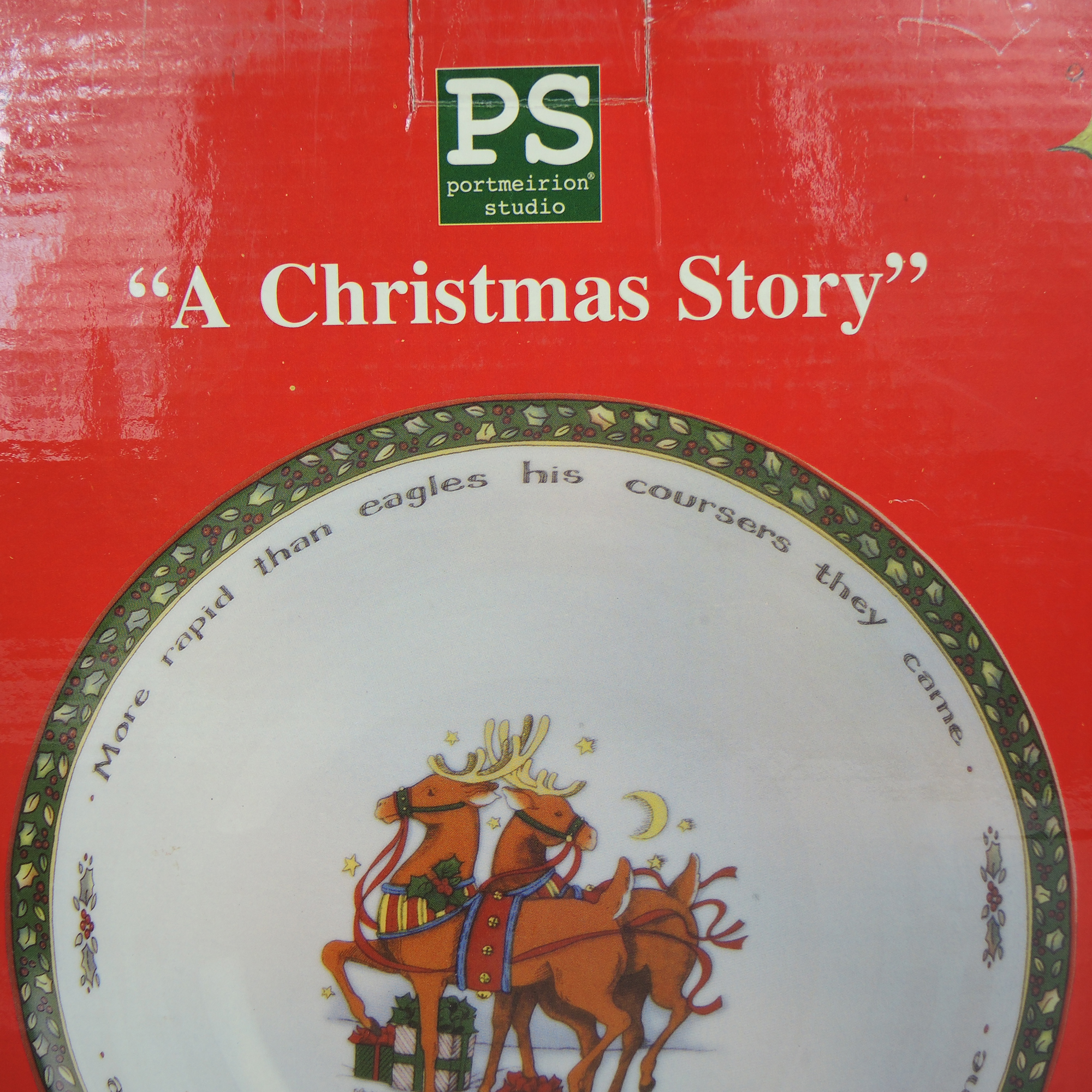 Susan Winget Christmas Story Tableware by Portman Studio