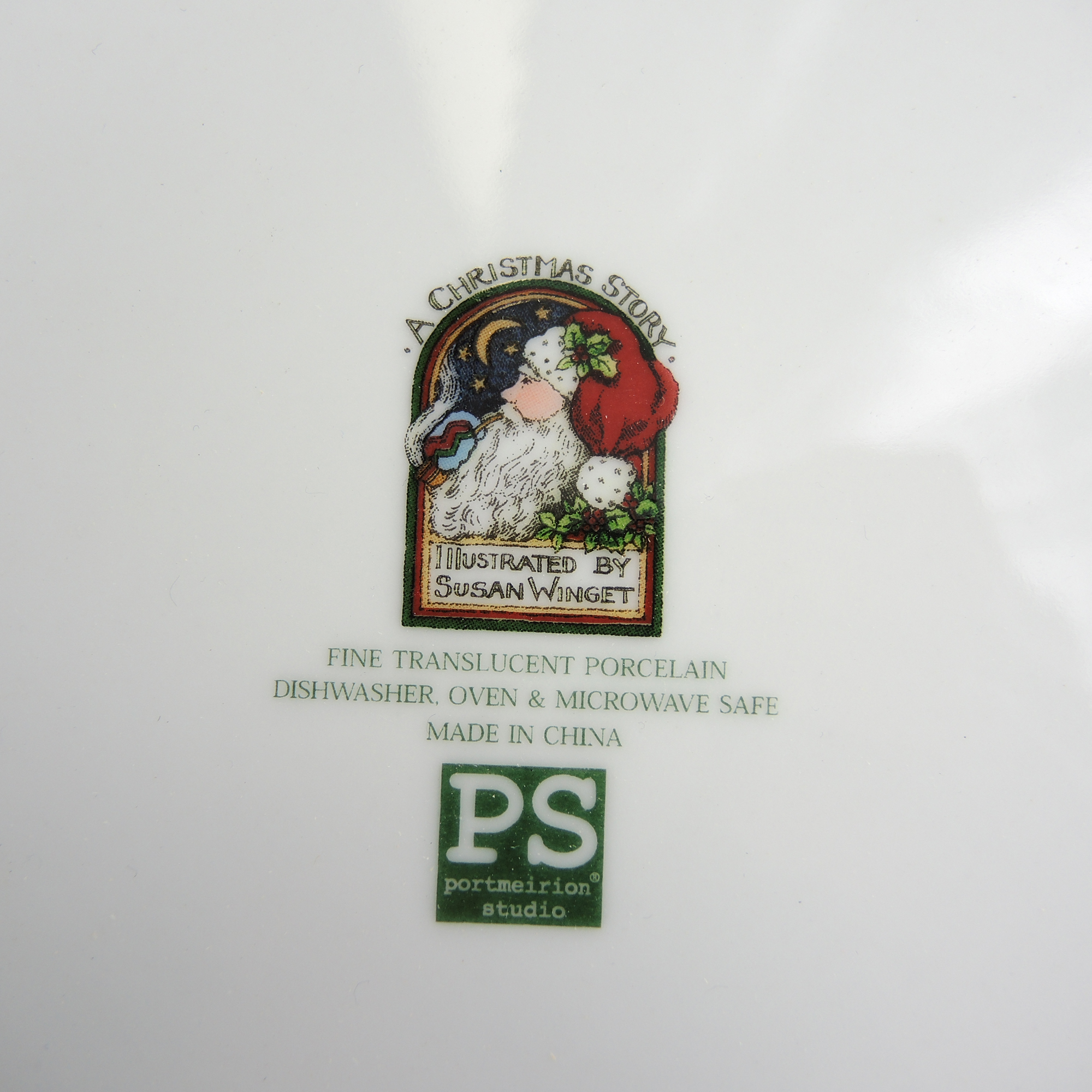 Susan Winget Christmas Story Tableware by Portman Studio