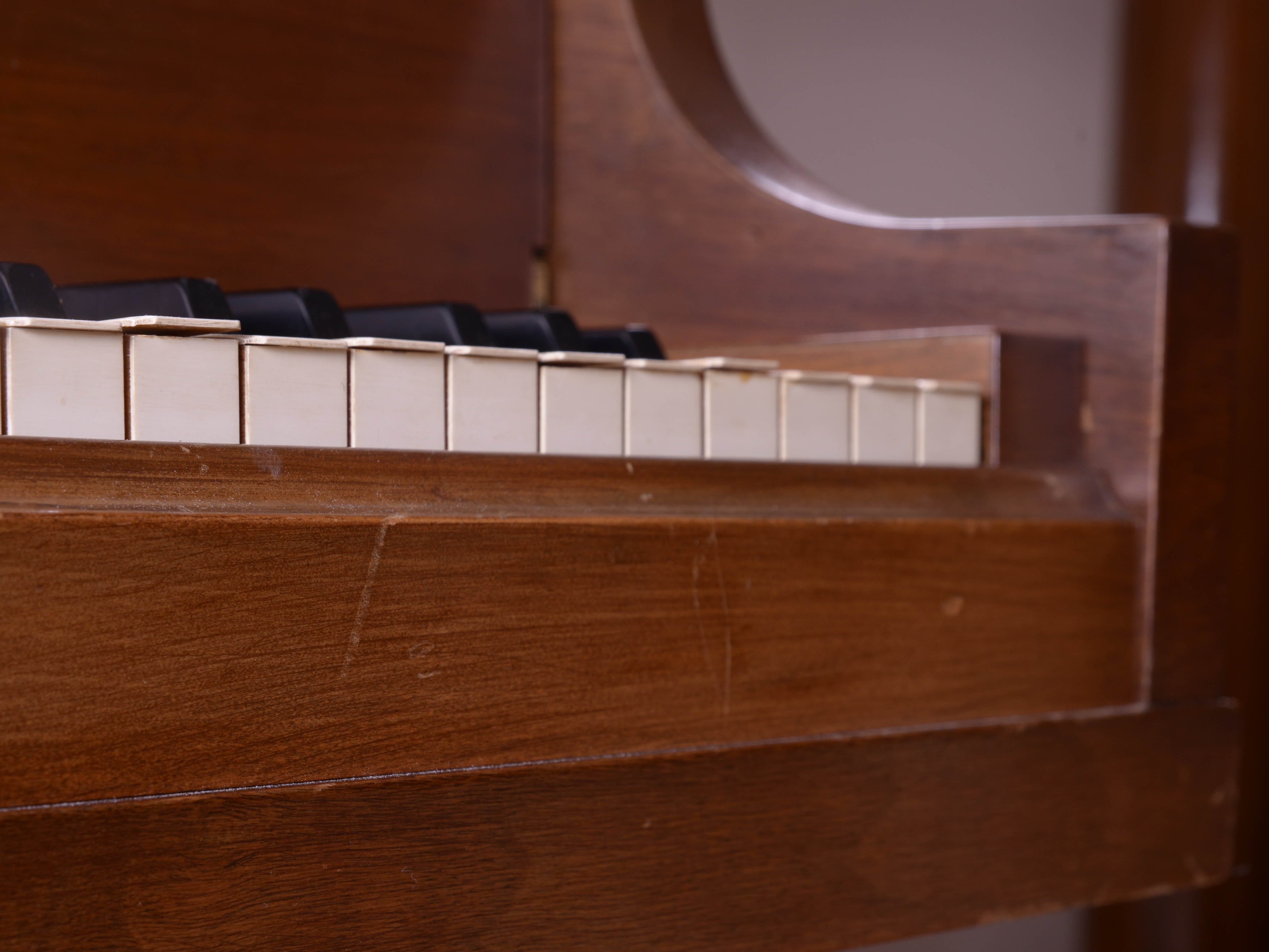 Lindeman and Sons Baby Grand Piano and Bench