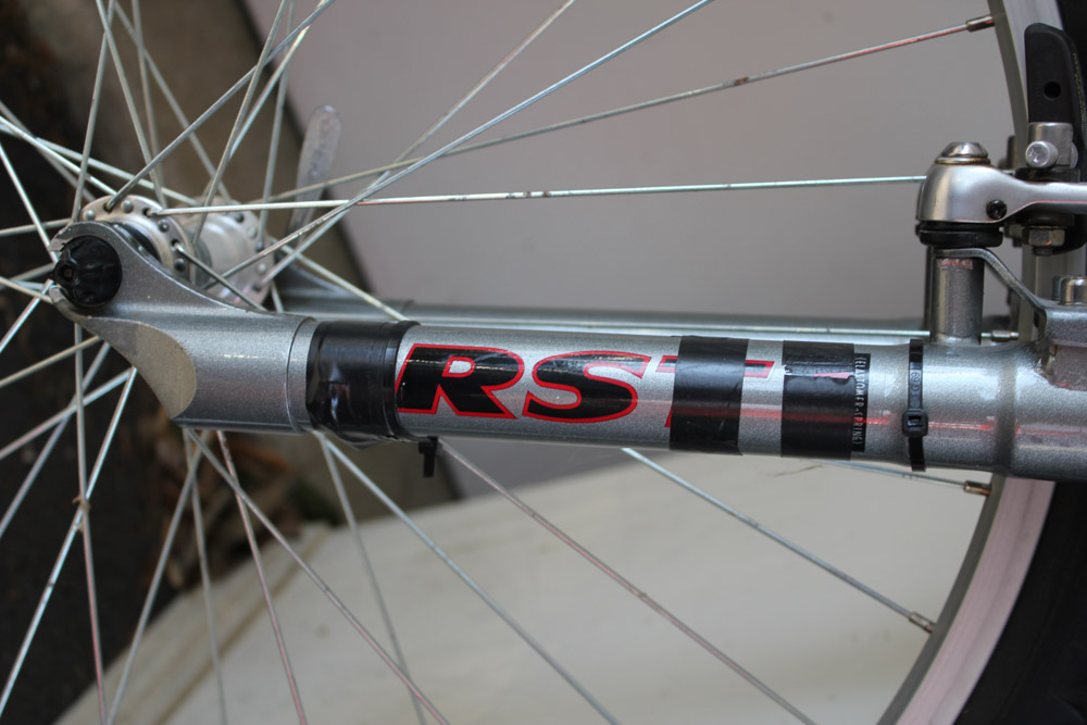 Black Foldable BMW Road Bike