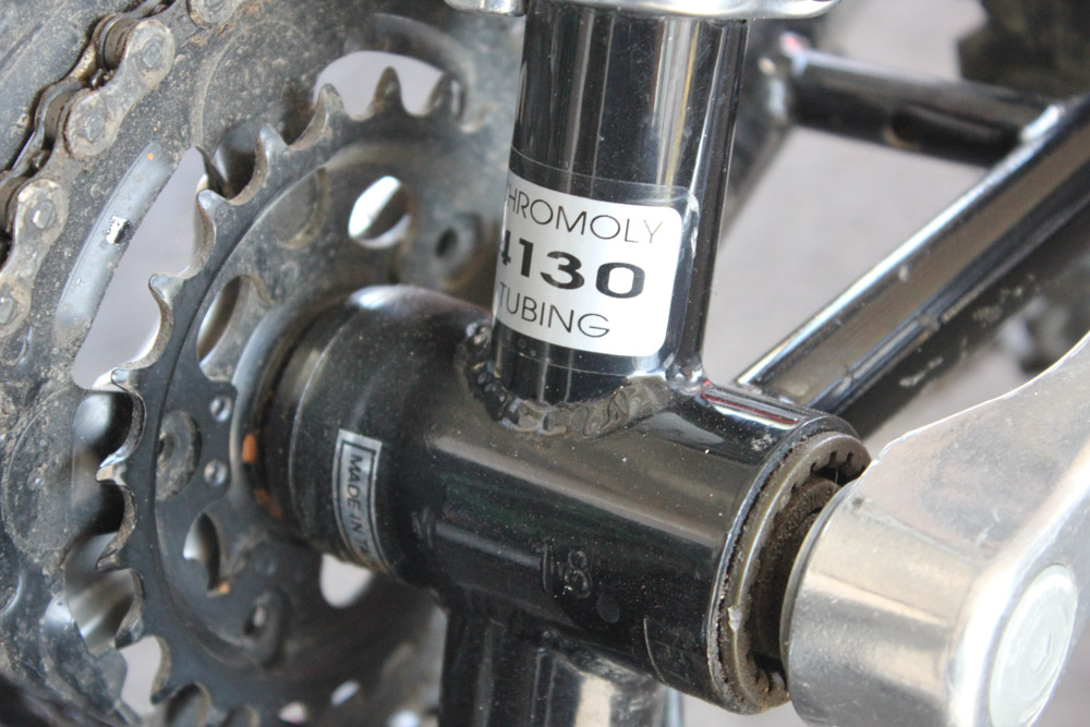 Black Foldable BMW Road Bike