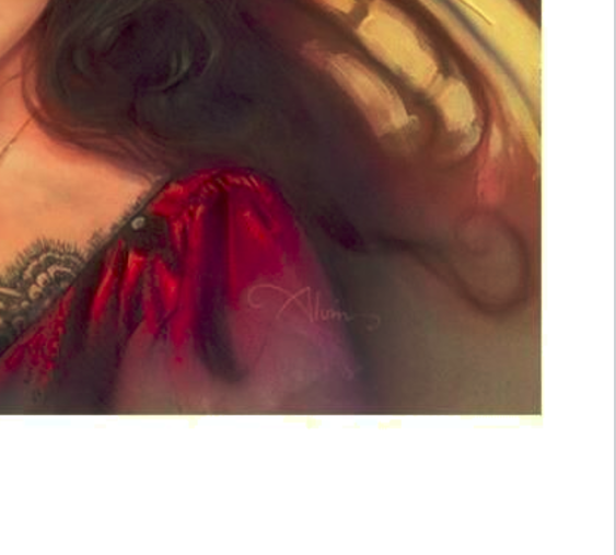 John Alvin "Elizabeth Swan" Limited Edition Giclee