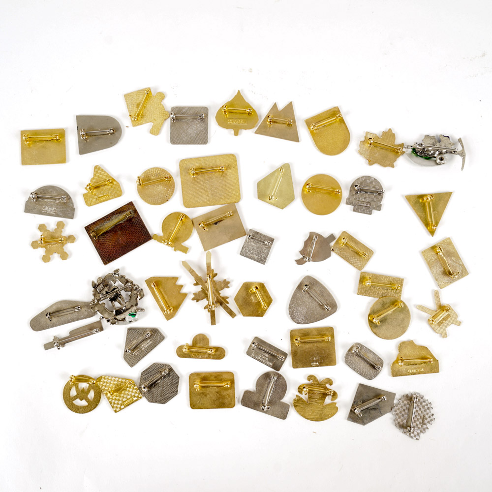 Collection of Ski Resort Pins