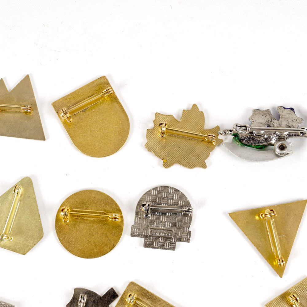 Collection of Ski Resort Pins