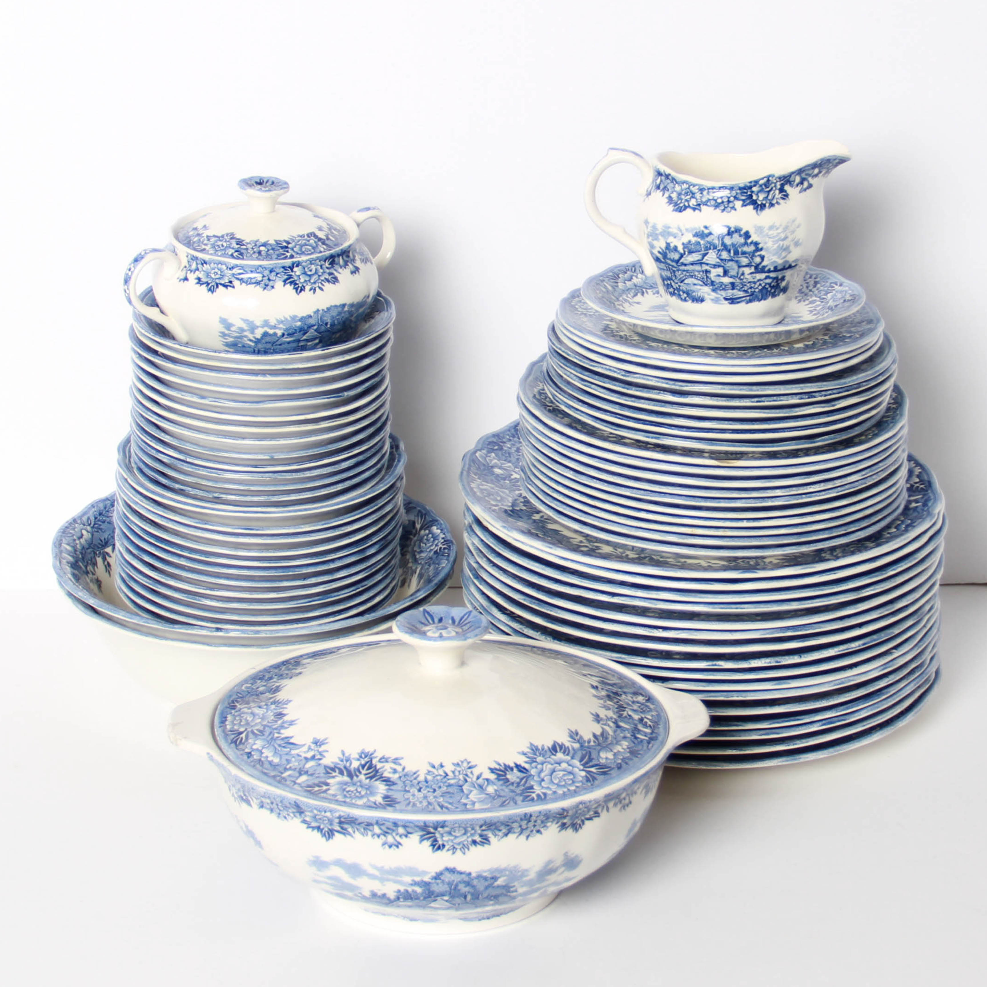 Salem China Company "English Village" Ironstone Tableware
