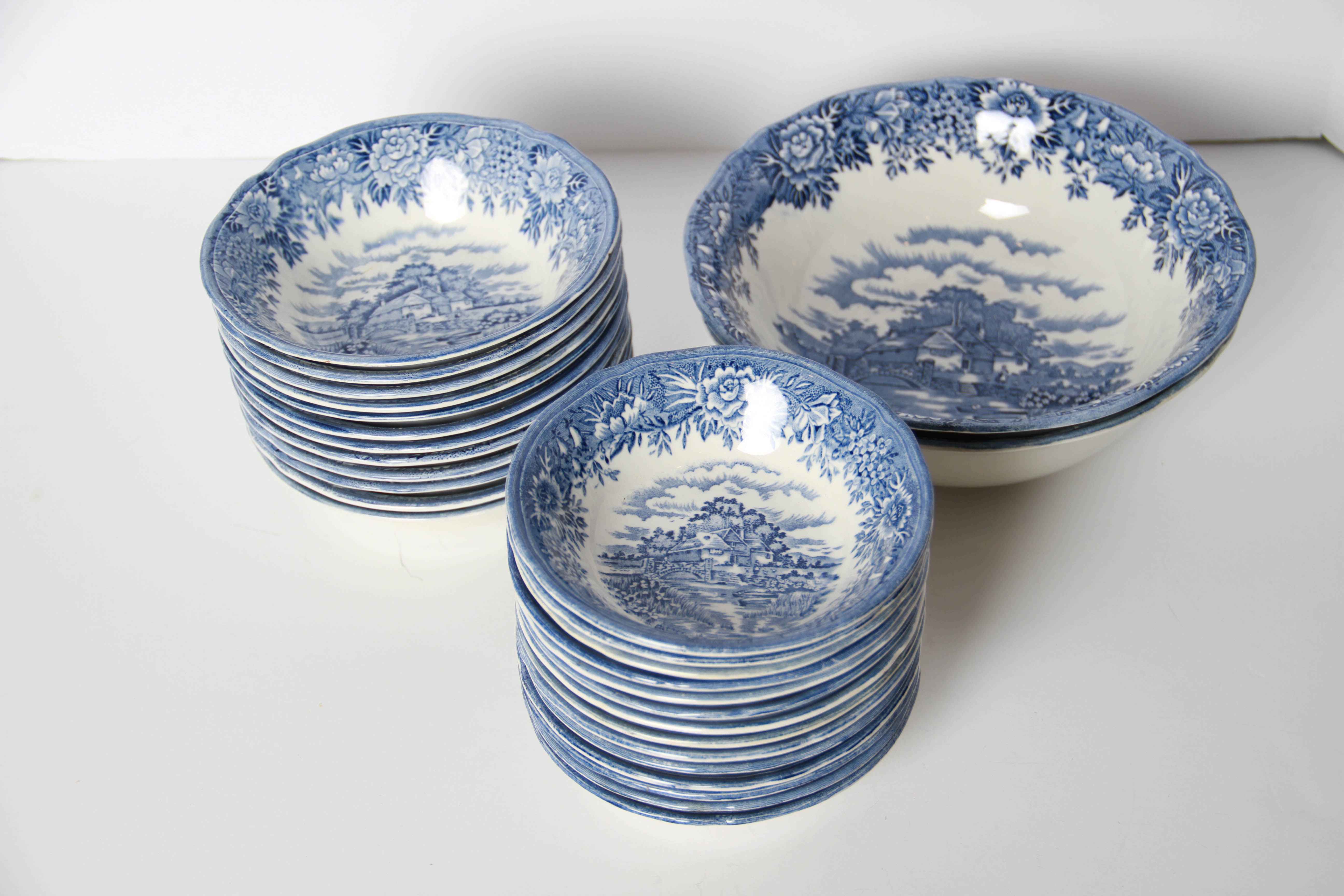Salem China Company "English Village" Ironstone Tableware