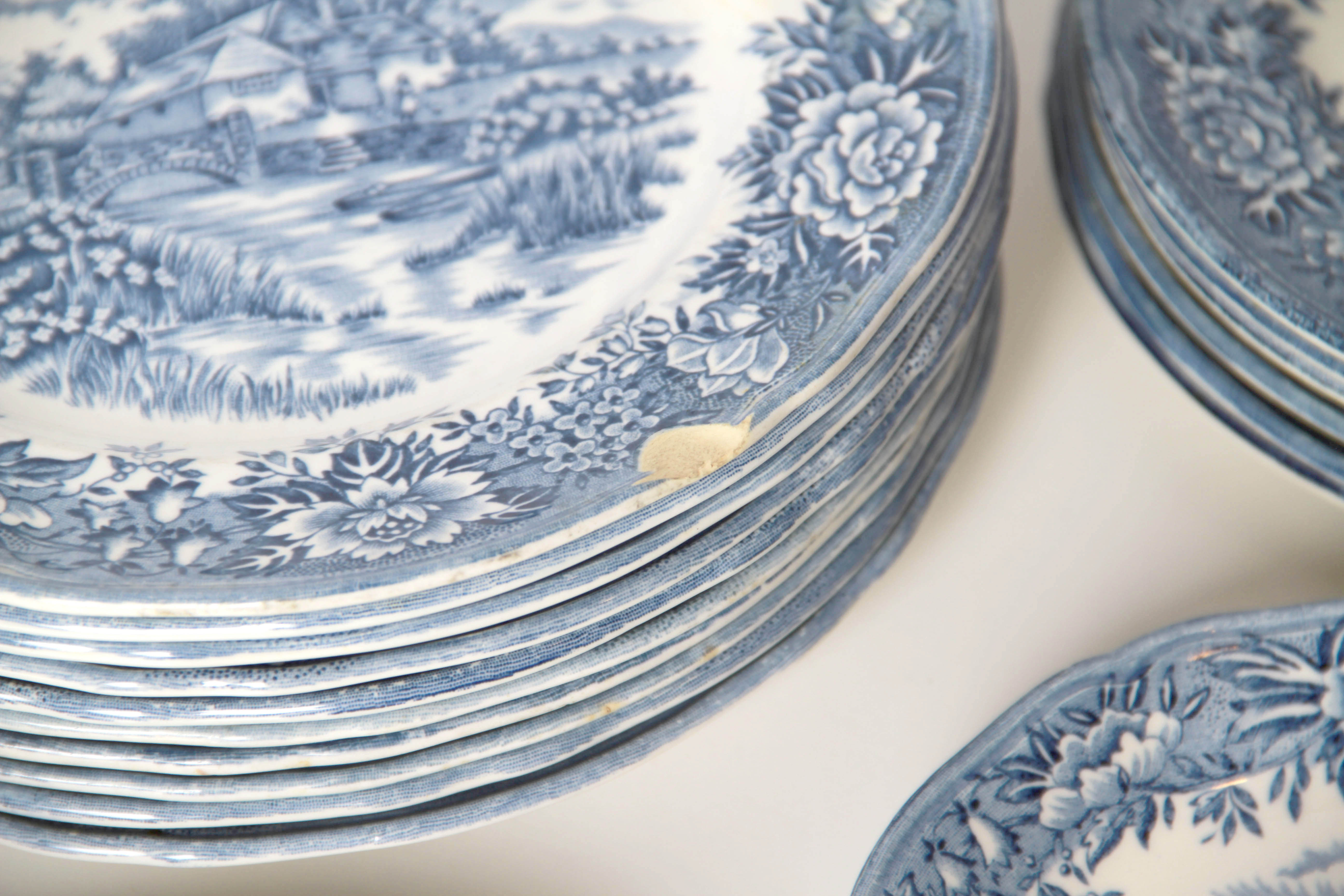 Salem China Company "English Village" Ironstone Tableware