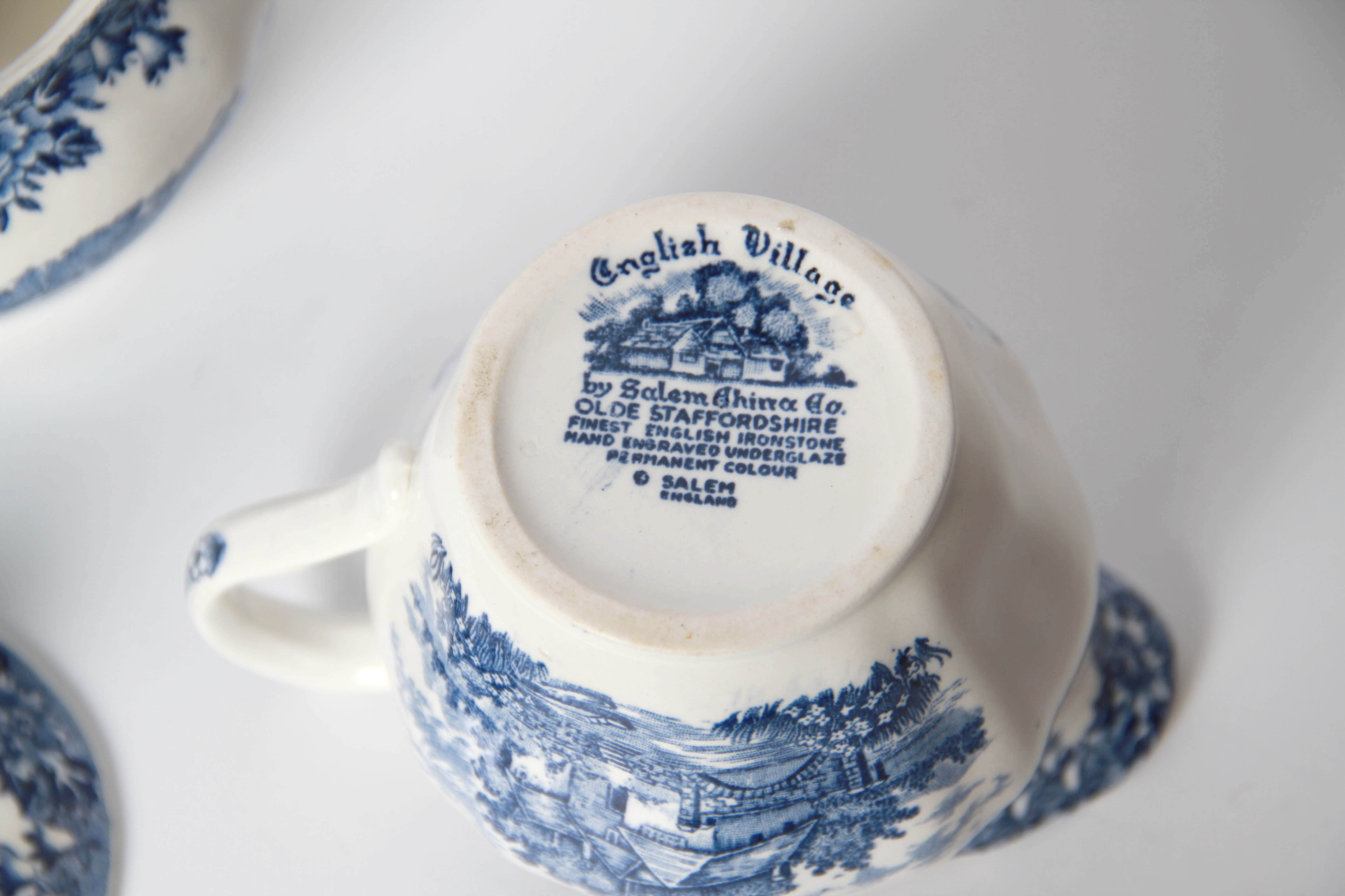 Salem China Company "English Village" Ironstone Tableware