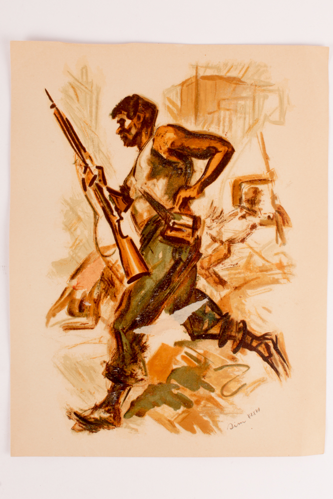 Vintage "Sim Collection" Lithographs