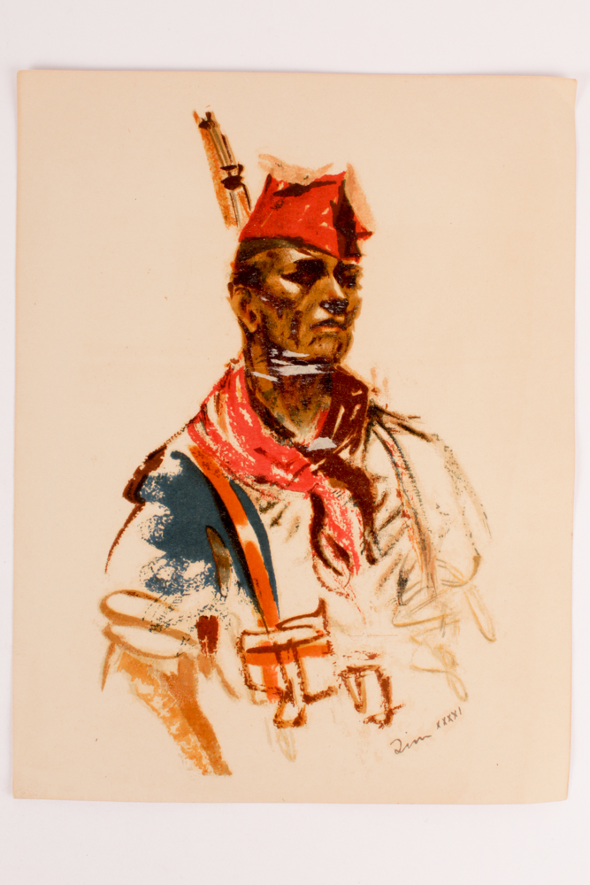 Vintage "Sim Collection" Lithographs