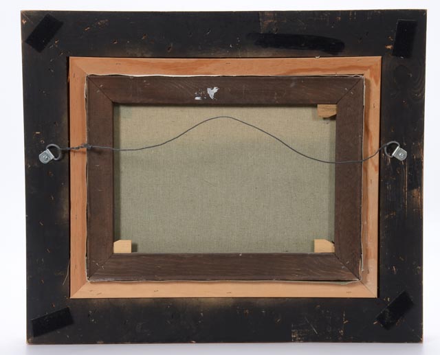 L. Stephano Original Pastoral Oil Painting on Canvas