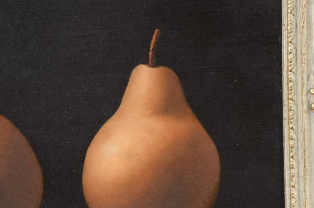 Frank Whipple Original Oil Painting on Board "Still Life 2 Pears"