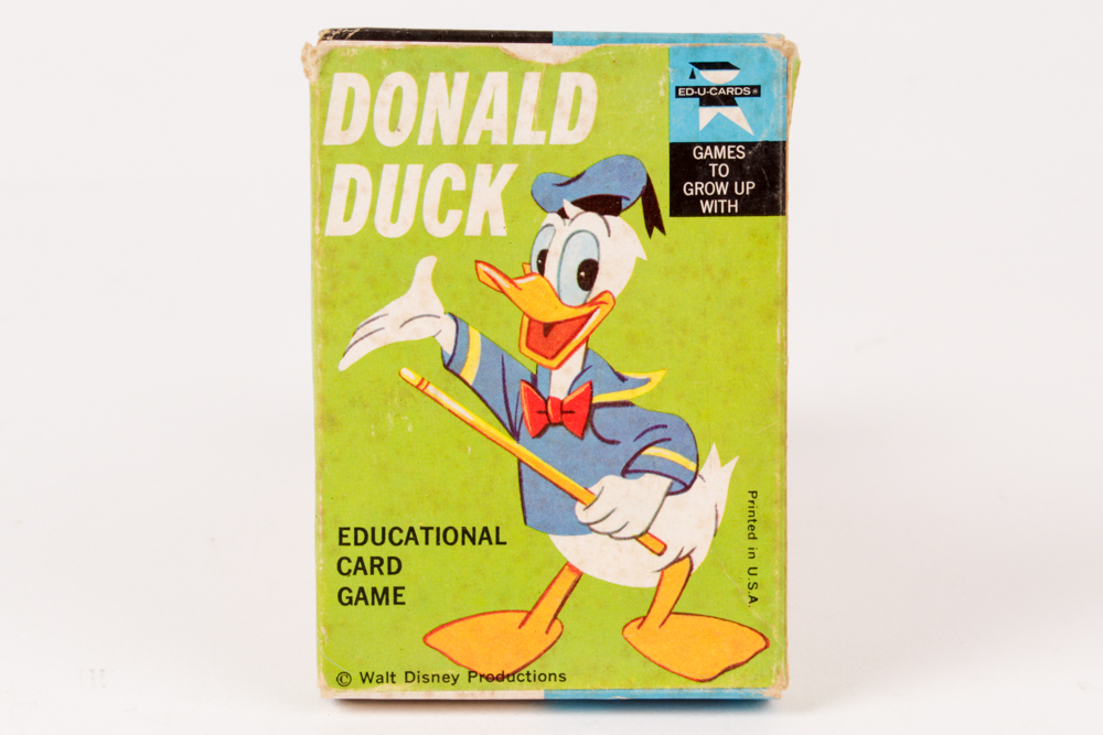 1950's Educational Cards, Baseball and Donald Duck