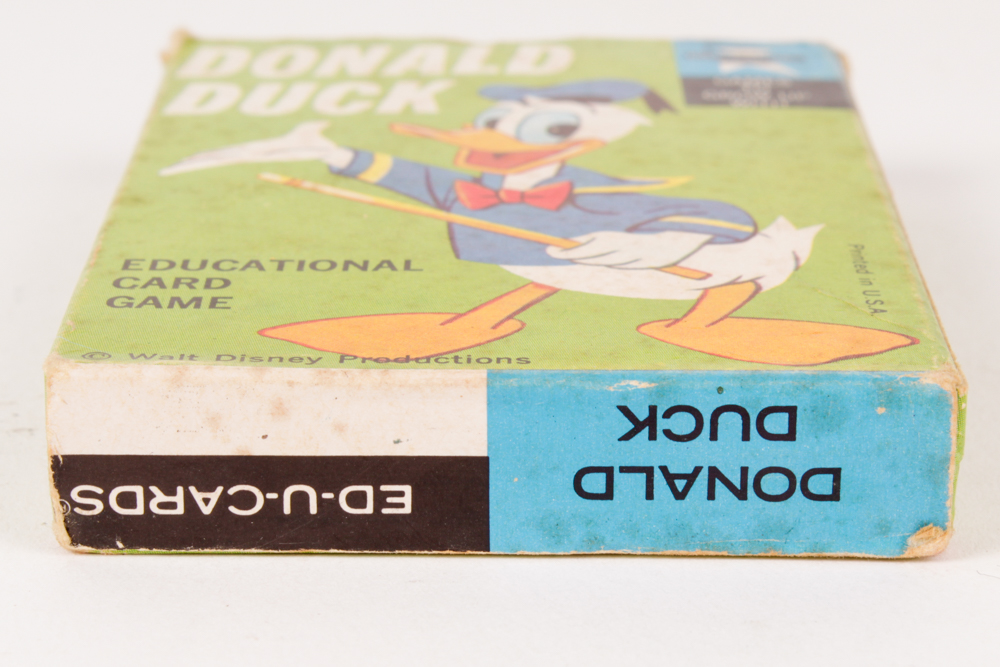 1950's Educational Cards, Baseball and Donald Duck