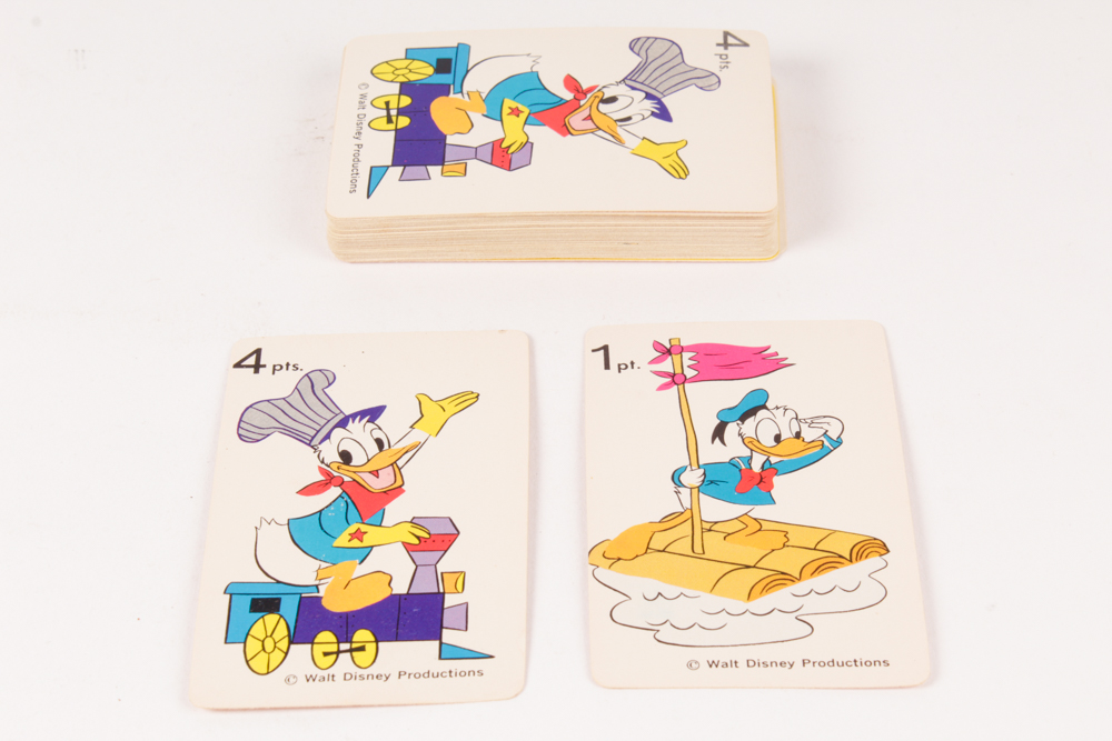 1950's Educational Cards, Baseball and Donald Duck