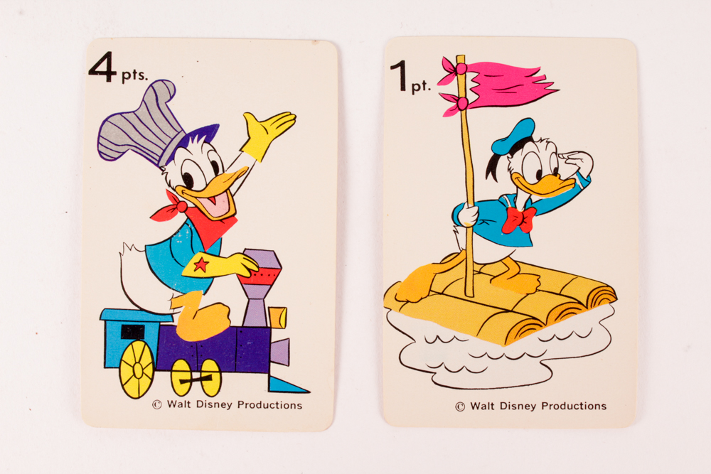 1950's Educational Cards, Baseball and Donald Duck