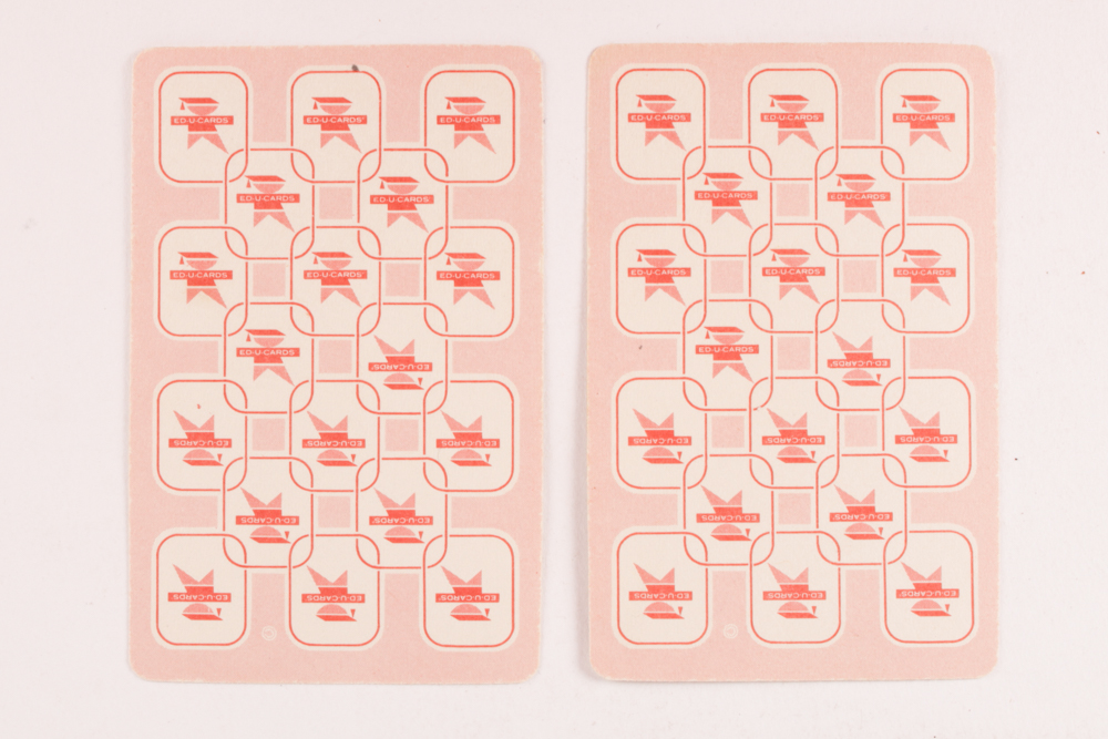 1950's Educational Cards, Baseball and Donald Duck