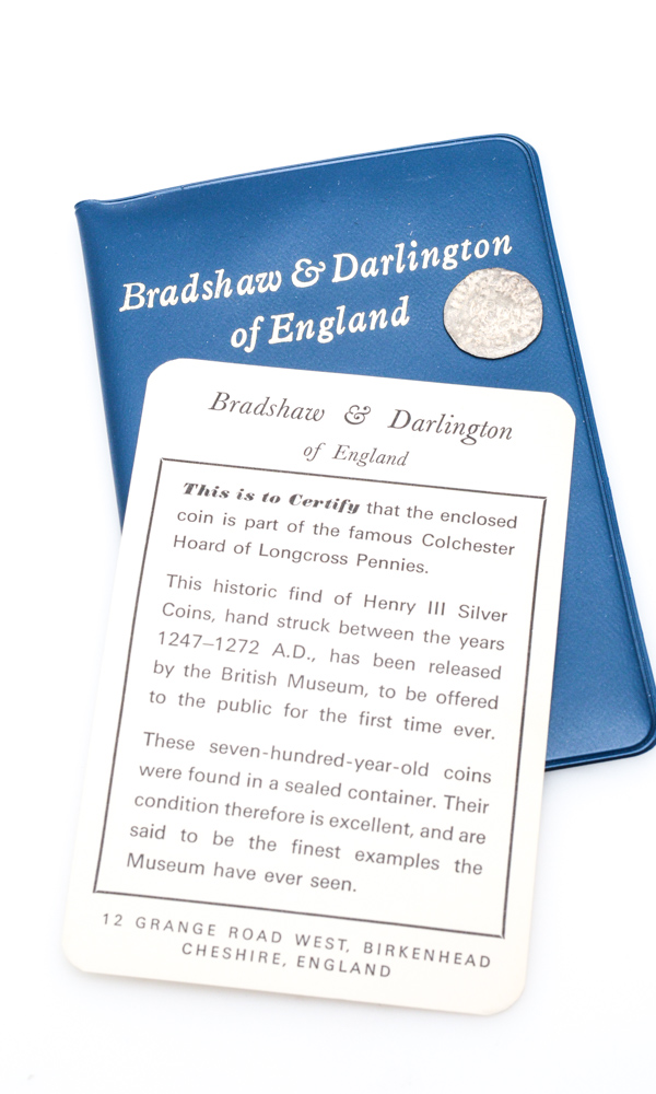 Thirteenth Century Henry III Silver Coin