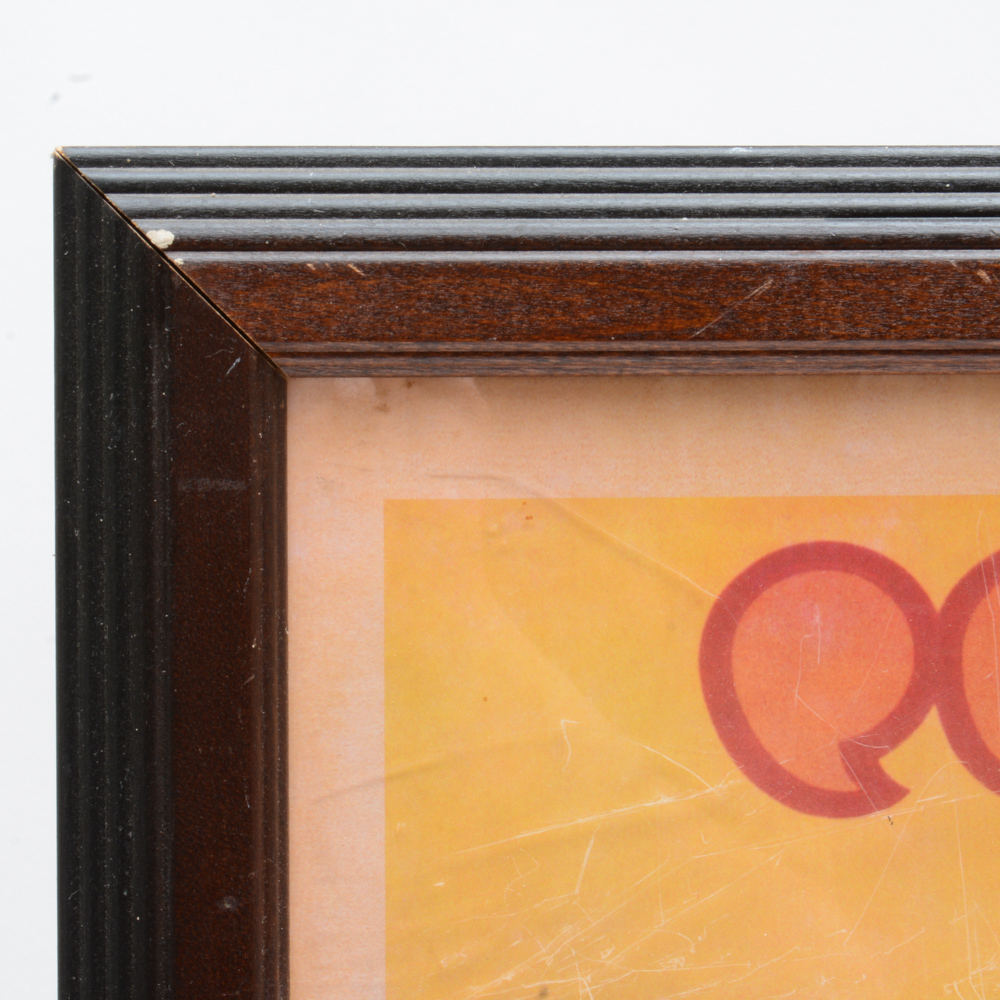 Large Offset Lithograph Poster of VOV