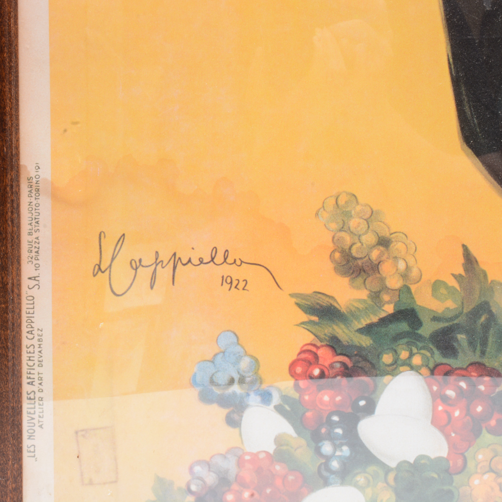 Large Offset Lithograph Poster of VOV