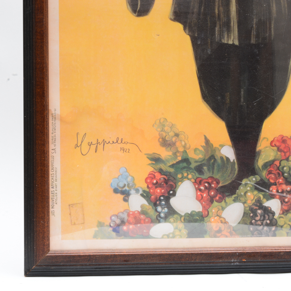 Large Offset Lithograph Poster of VOV