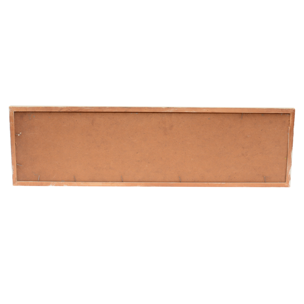 Edgar A. Stareck Mid Century Modern Chicken Painting