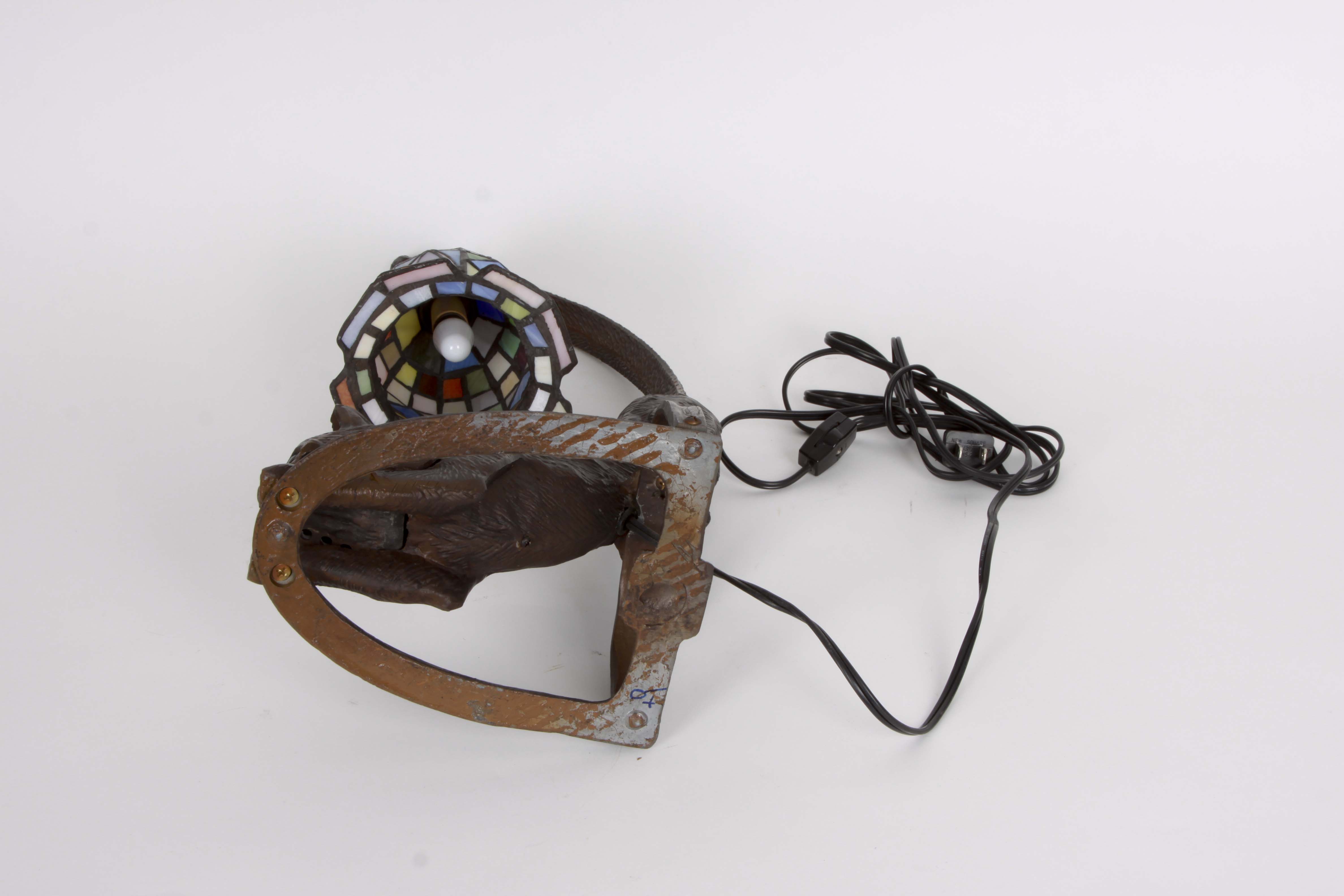 Tiffany Style Cat Lamp