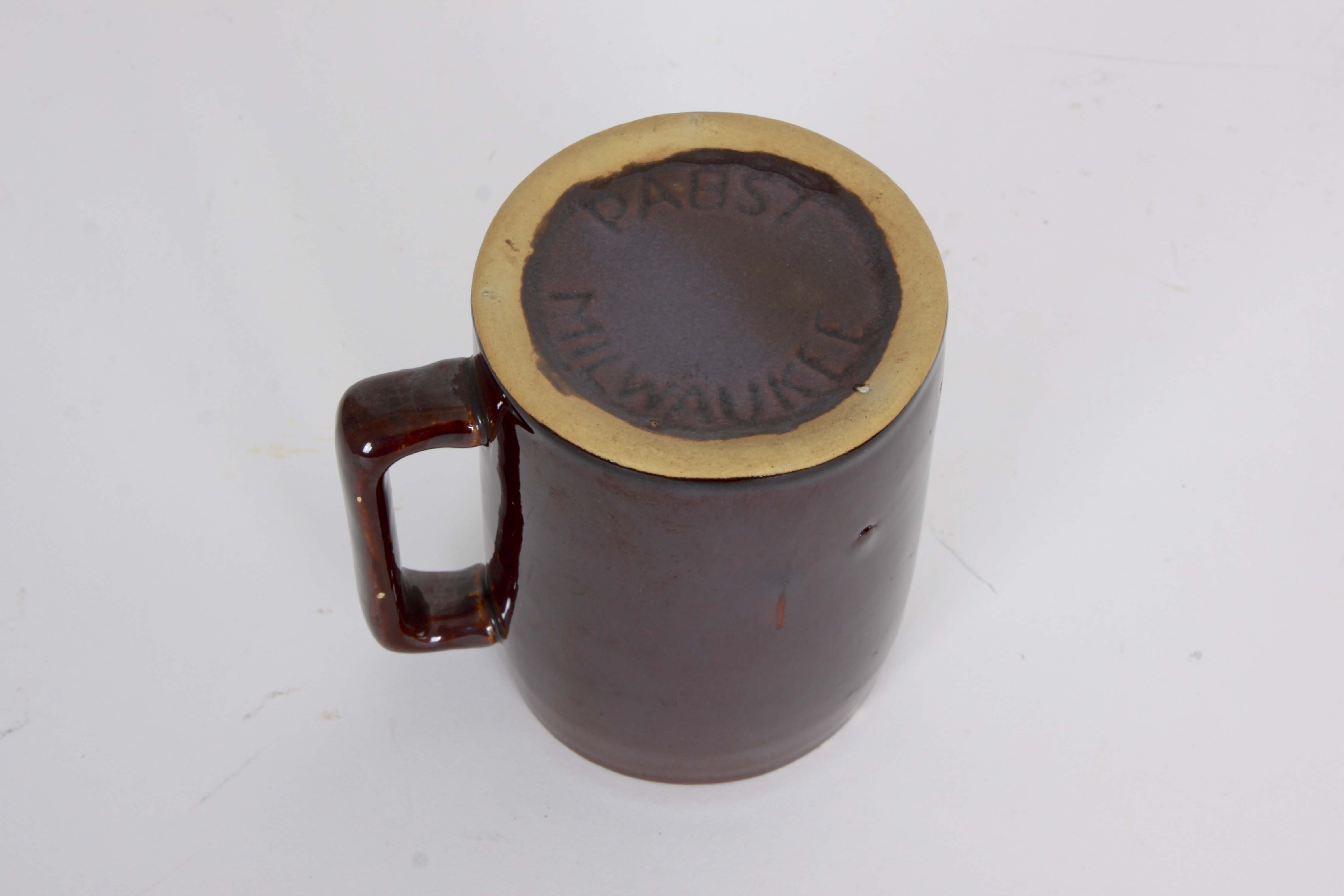 Vintage Pabst Stoneware Mugs