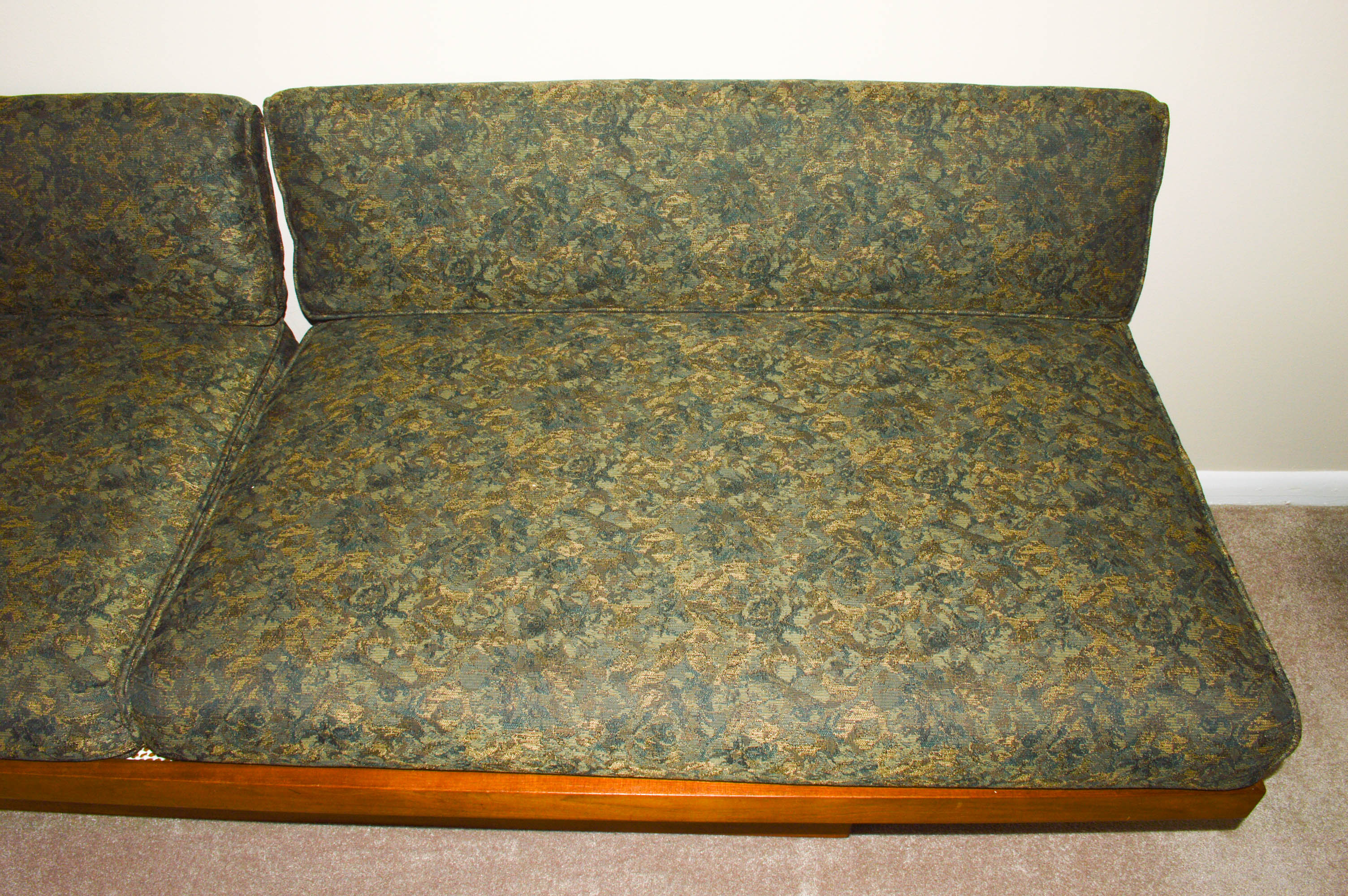 Mid Century Modern Platform Sofa by Otmar