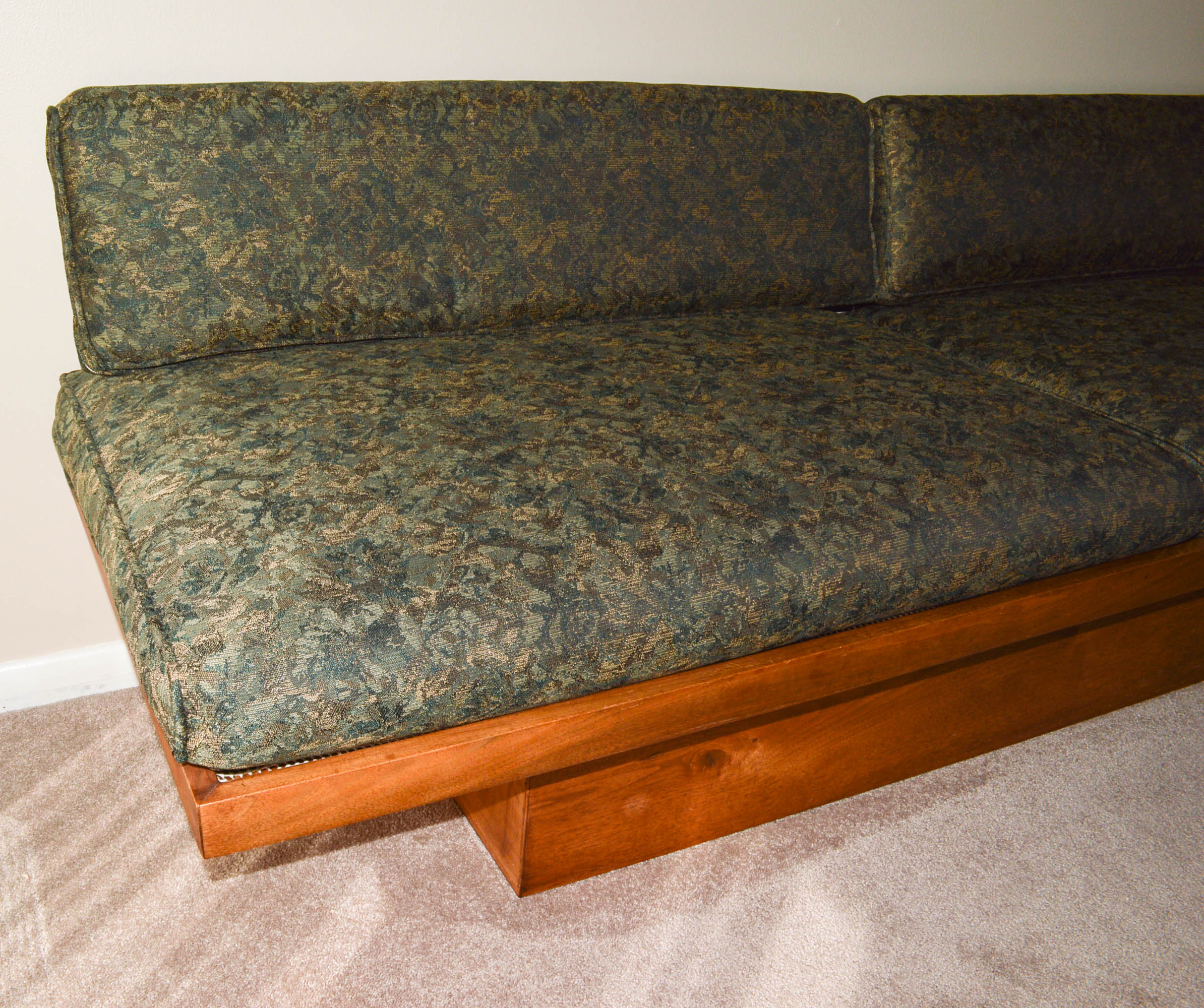 Mid Century Modern Platform Sofa by Otmar