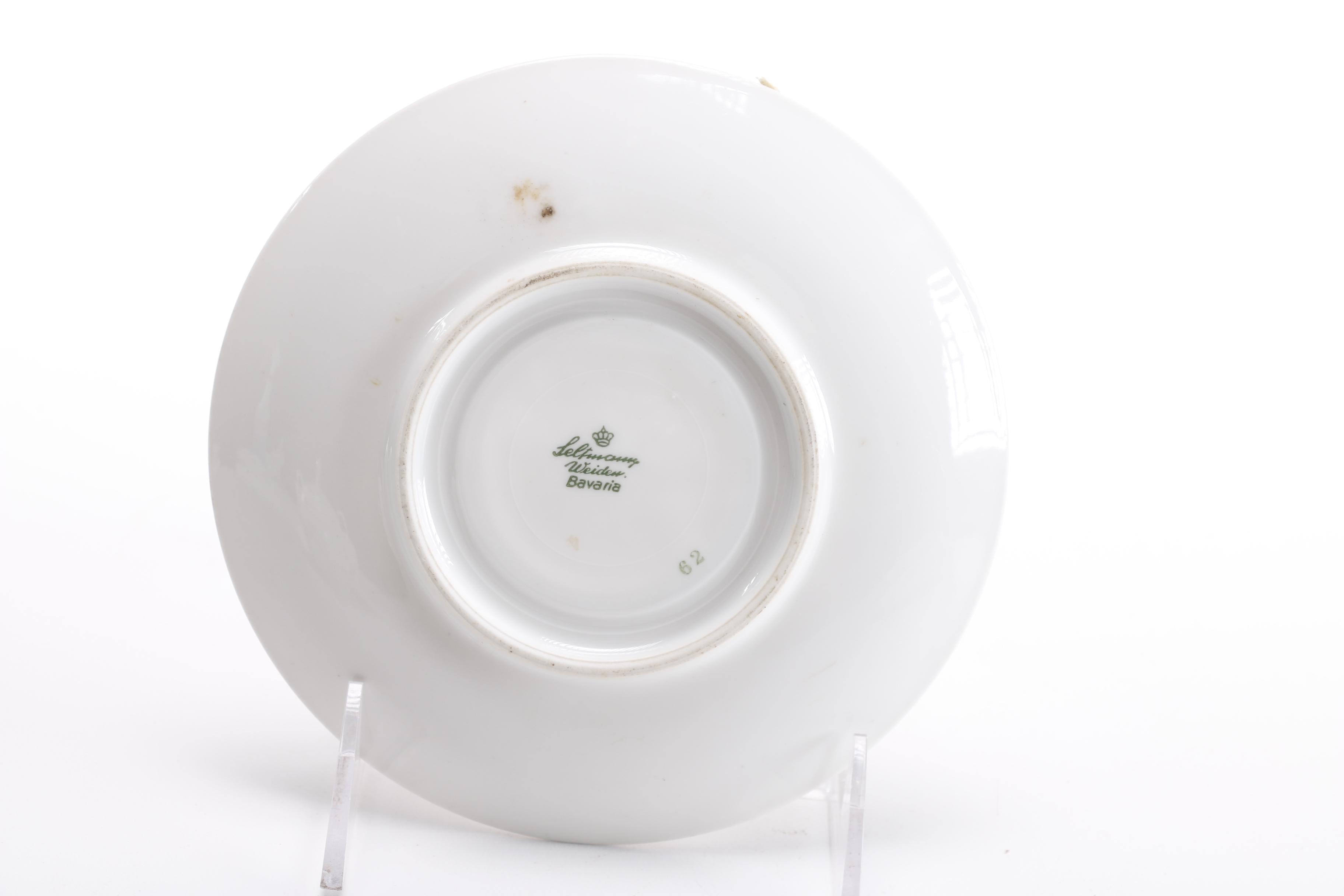 Floral Pattern Bavarian China