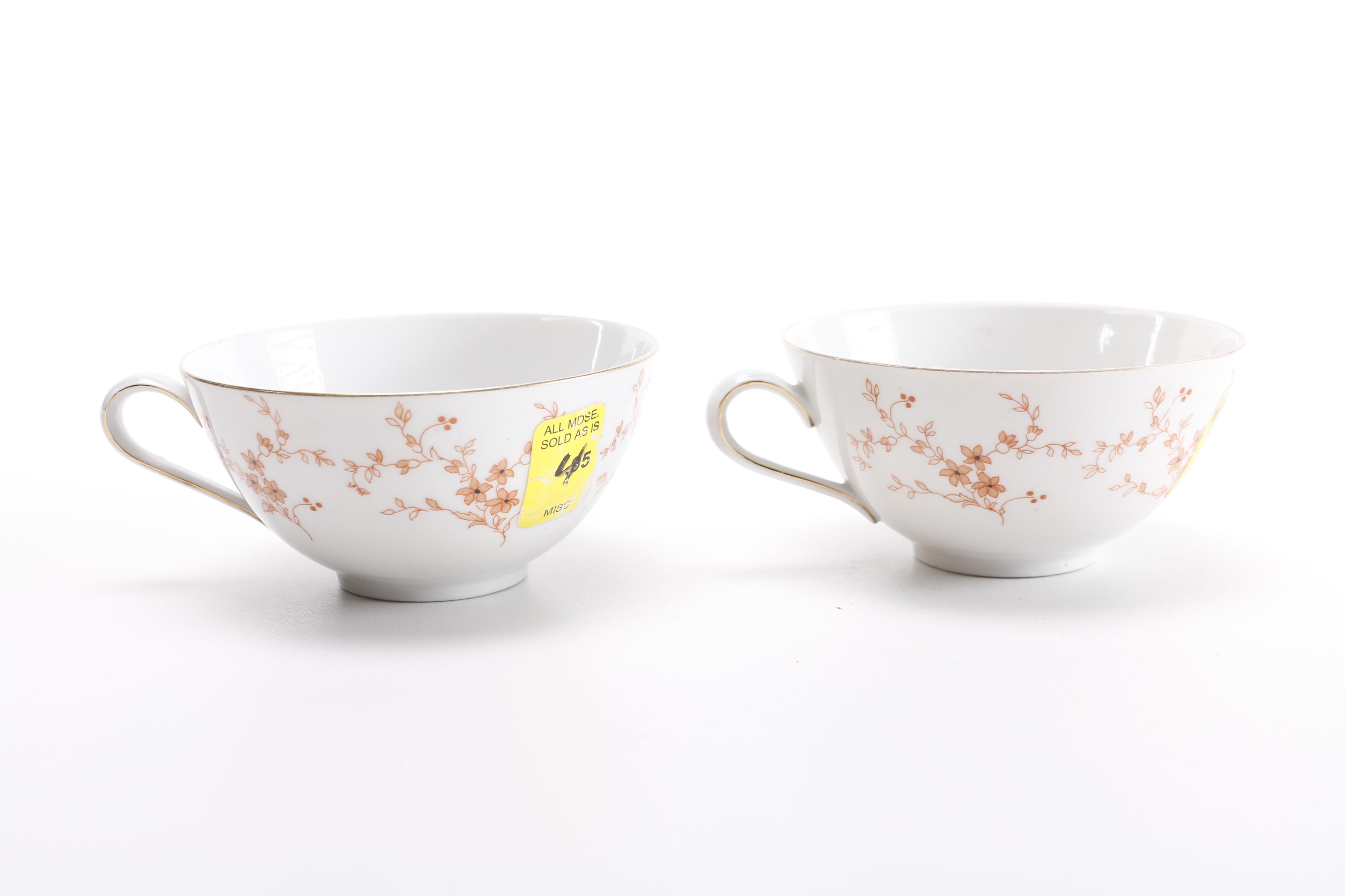 Floral Pattern Bavarian China