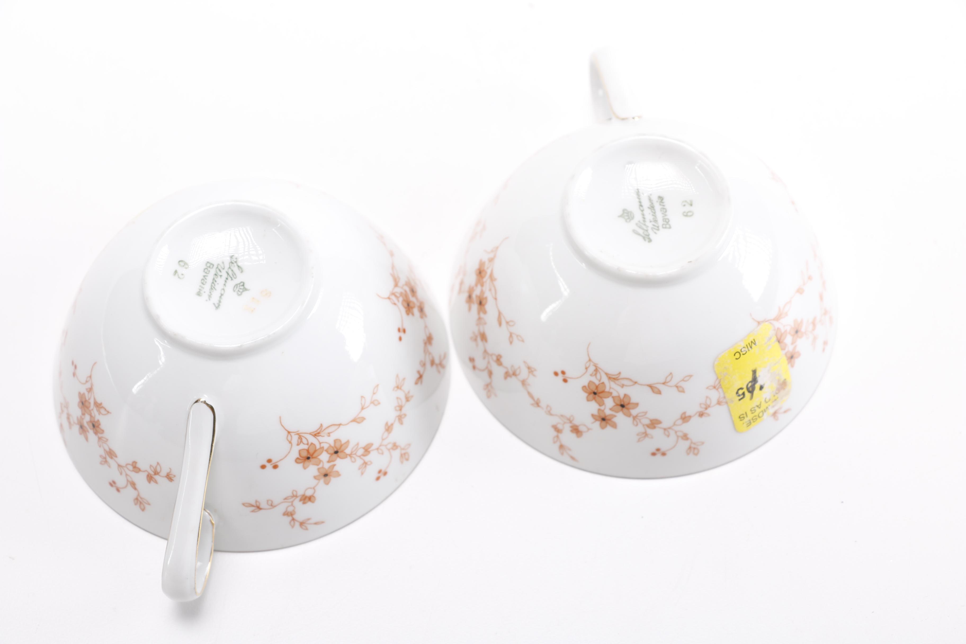 Floral Pattern Bavarian China