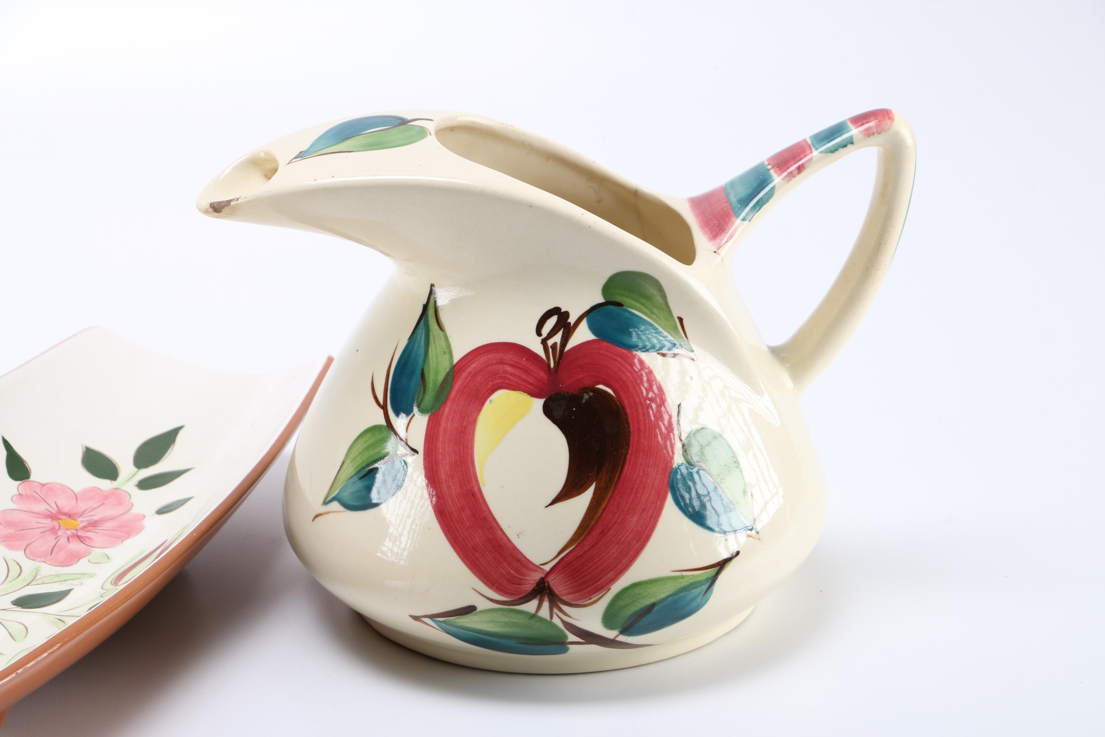 Vintage Art Pottery Including Stangl and Ransbottom