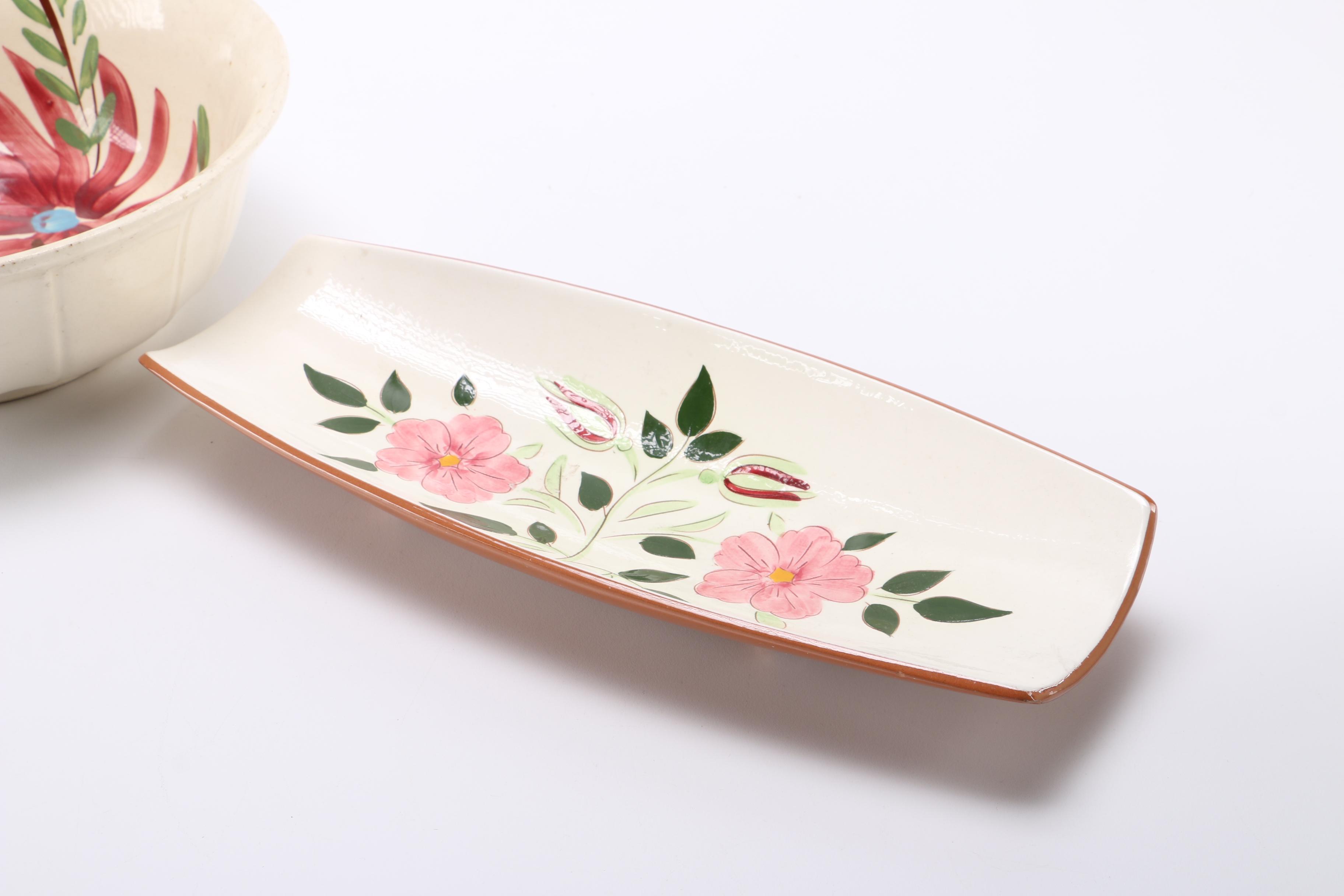 Vintage Art Pottery Including Stangl and Ransbottom